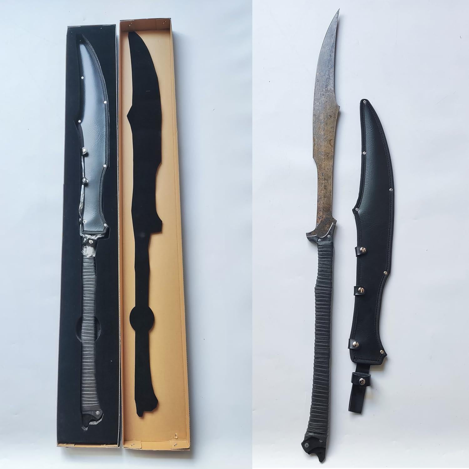 Espada Machete Claymeur FK-0195 Acero Carbono 105 cm con Funda
