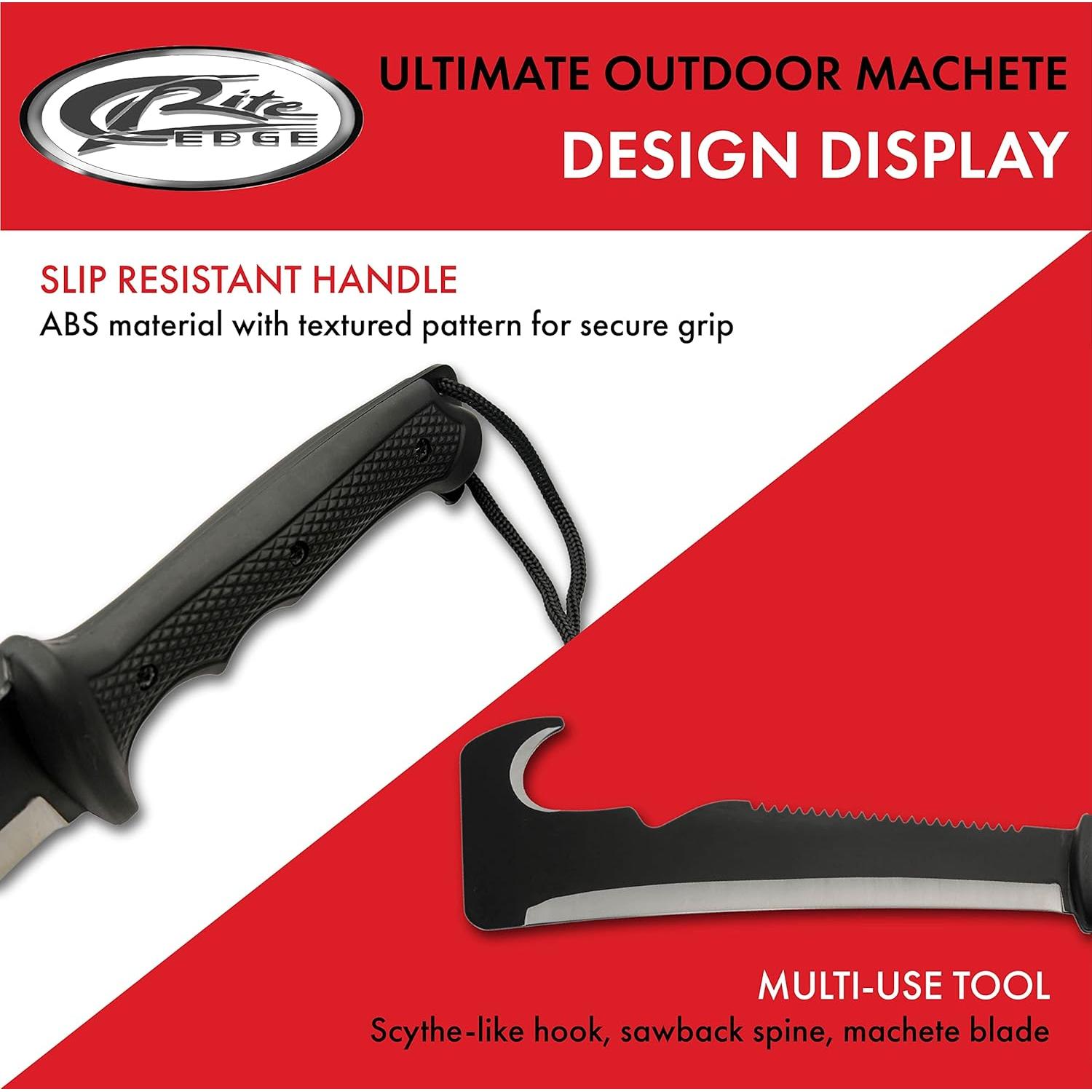 Machete de Supervivencia Szco Supplies 49.5 cm con Funda