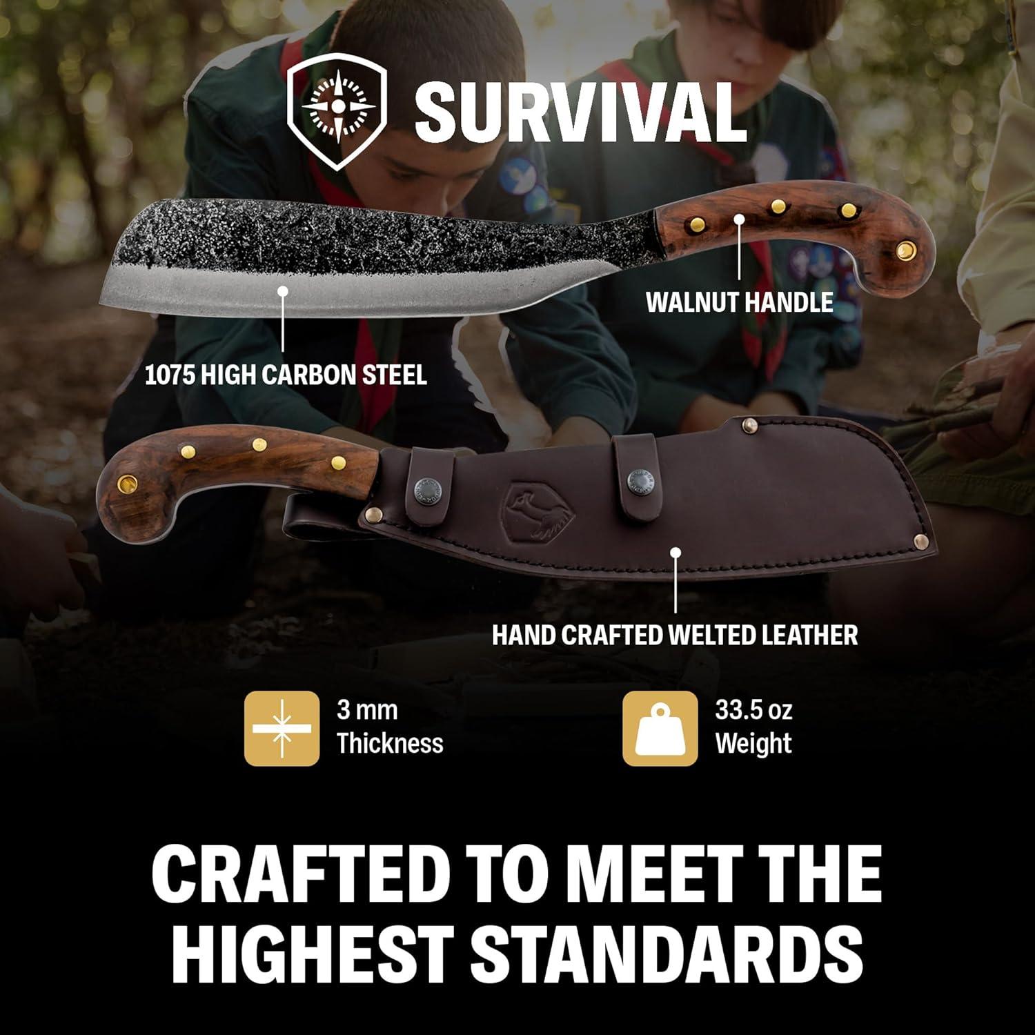 Machete Parang Condor CTK41912HC 30.48 cm Acero al Carbono