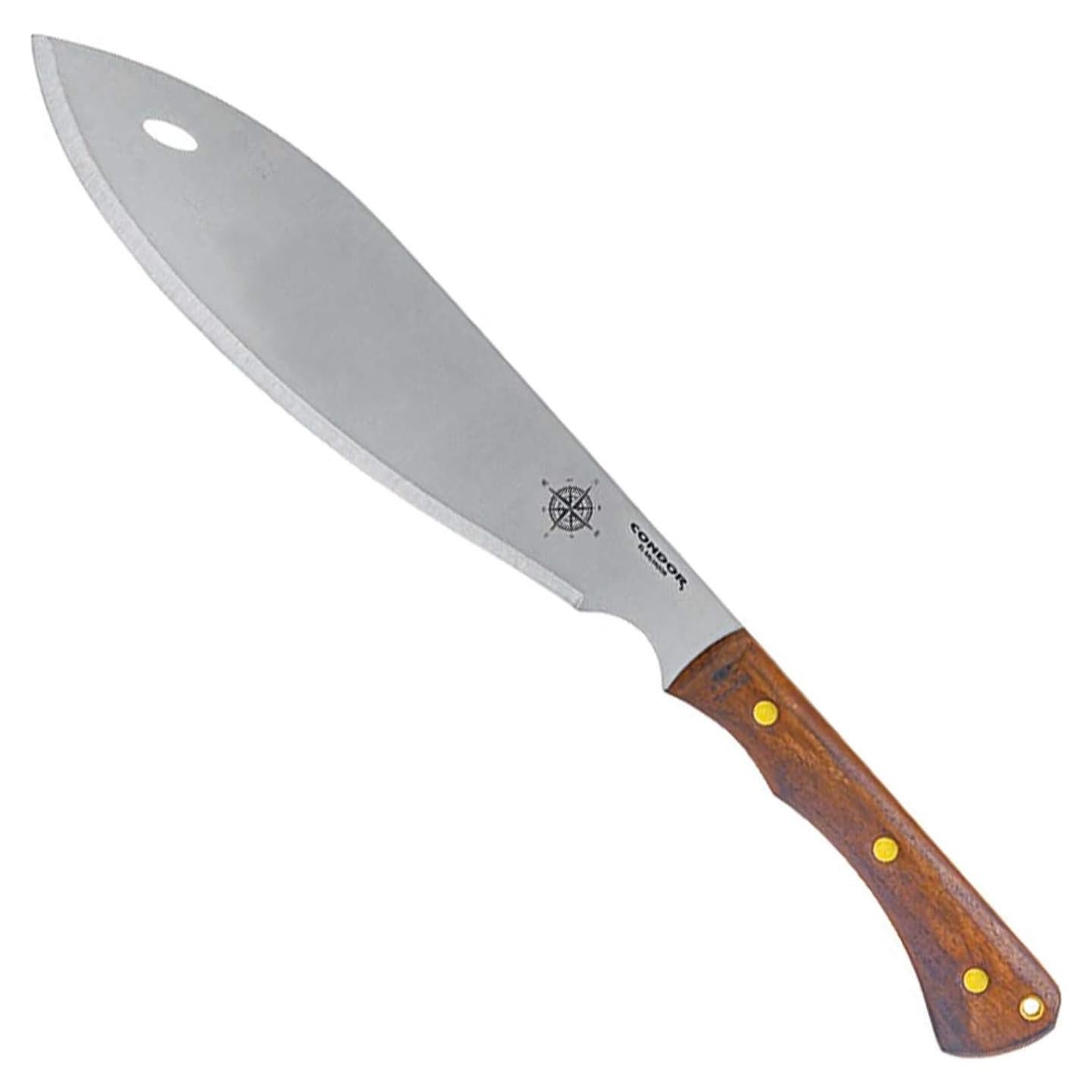 Machete Condor Polar Norte 46.8 cm Mango Nogal Funda Cuero