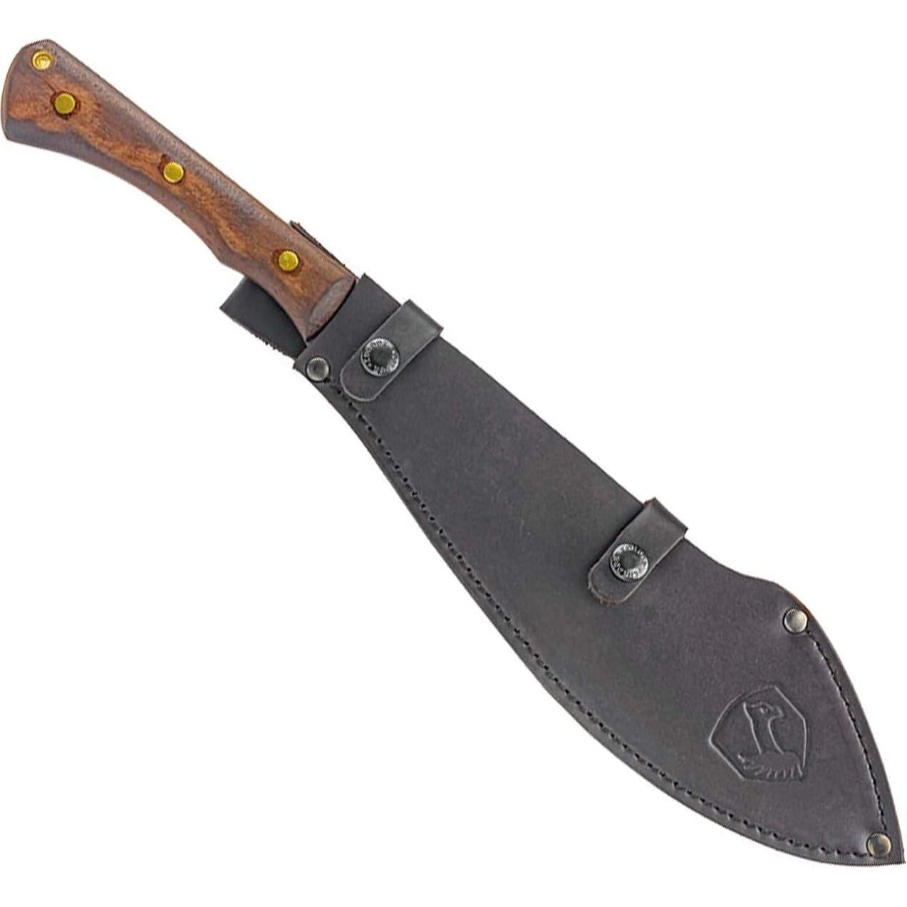 Machete Condor Polar Norte 46.8 cm Mango Nogal Funda Cuero