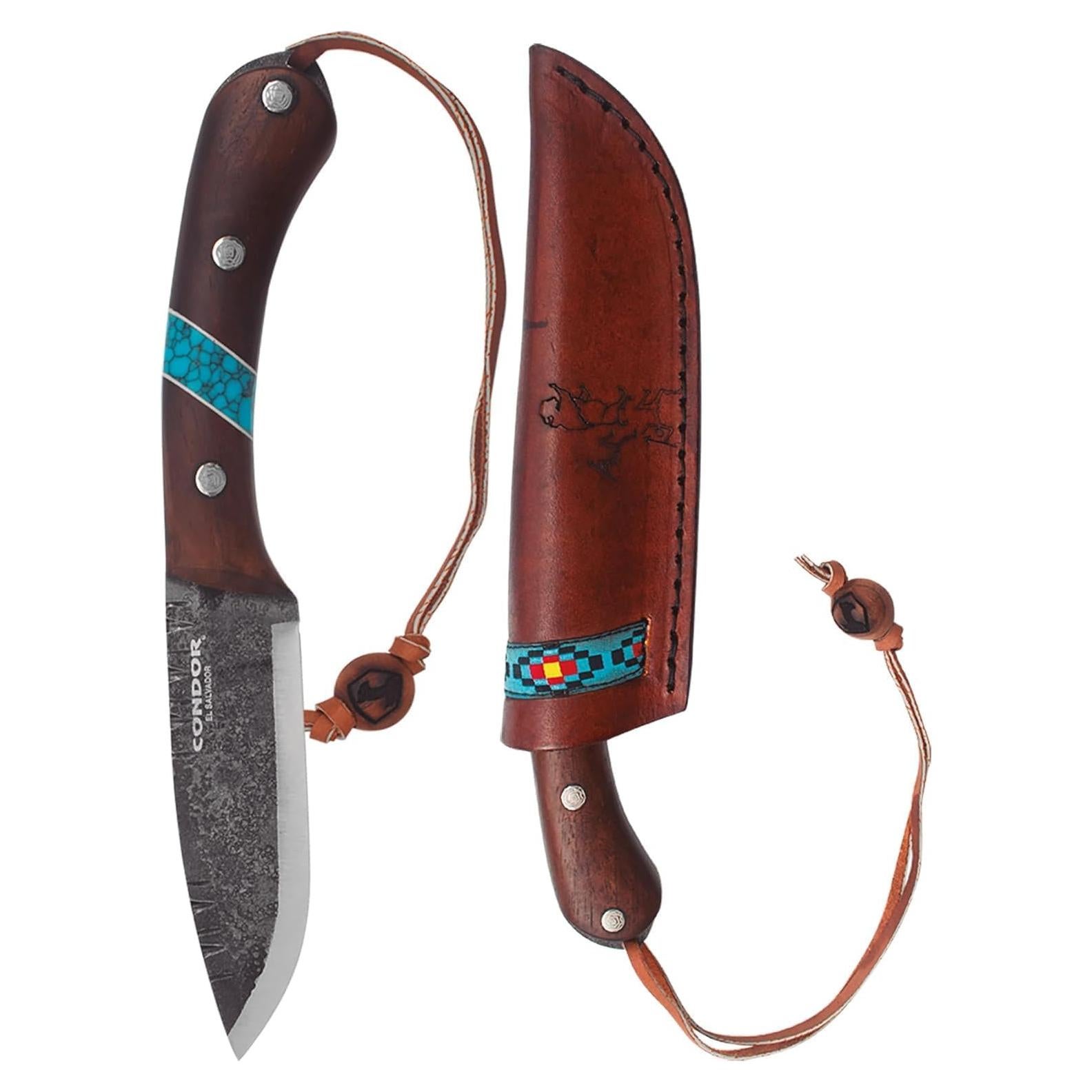 Cuchillo de hoja fija Condor Blue River 23.5 cm acero al carbono