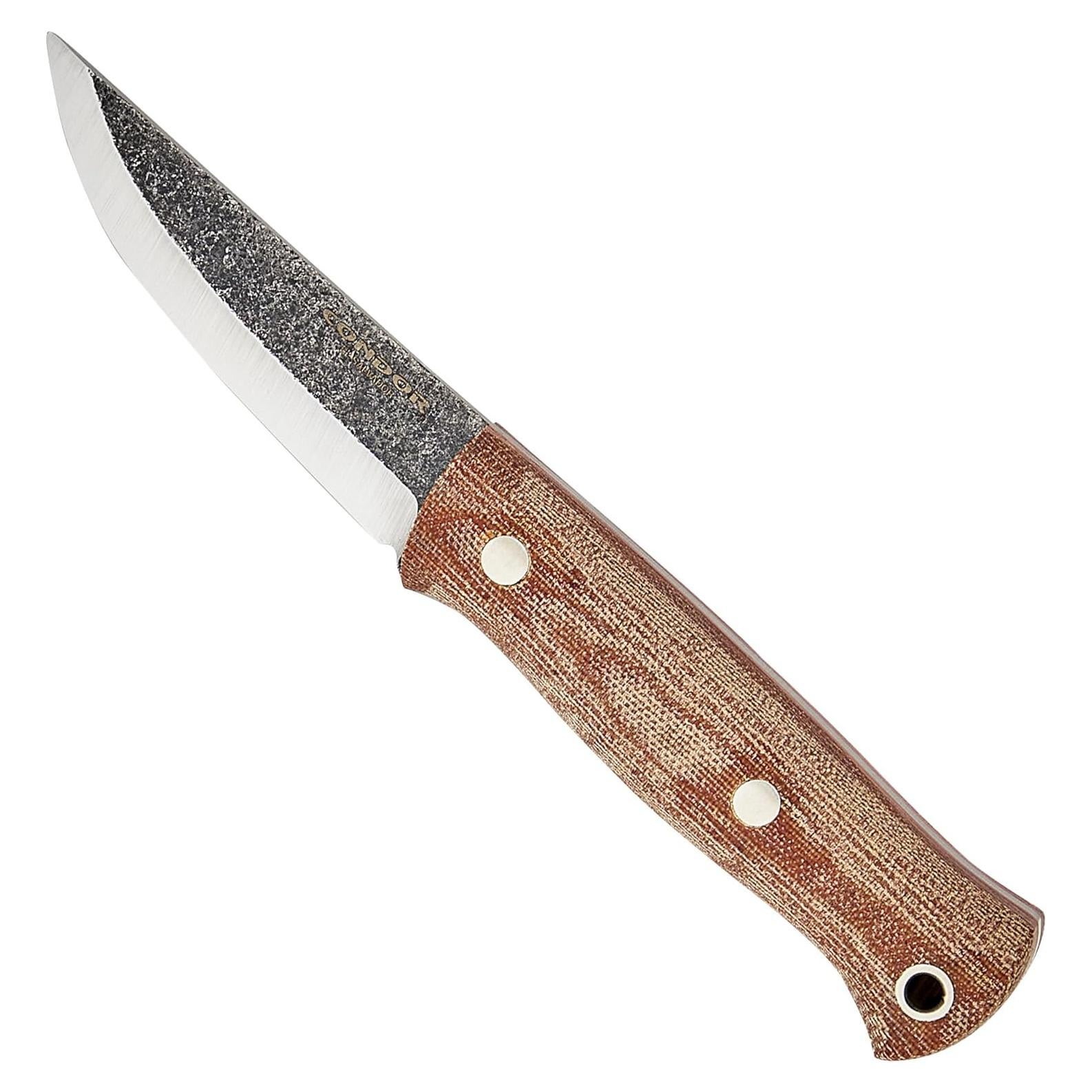 Cuchillo Puukko Trivittata Condor - Hoja 8.81 cm - Mango Micarta