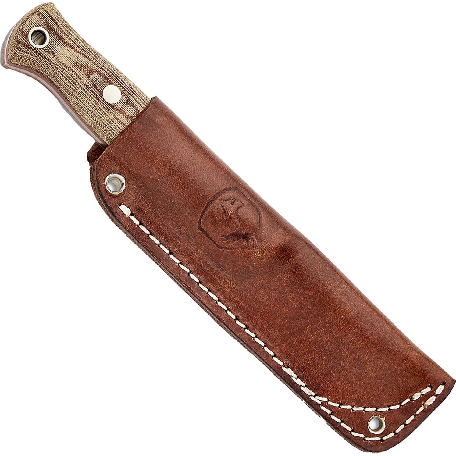 Cuchillo Puukko Trivittata Condor - Hoja 8.81 cm - Mango Micarta