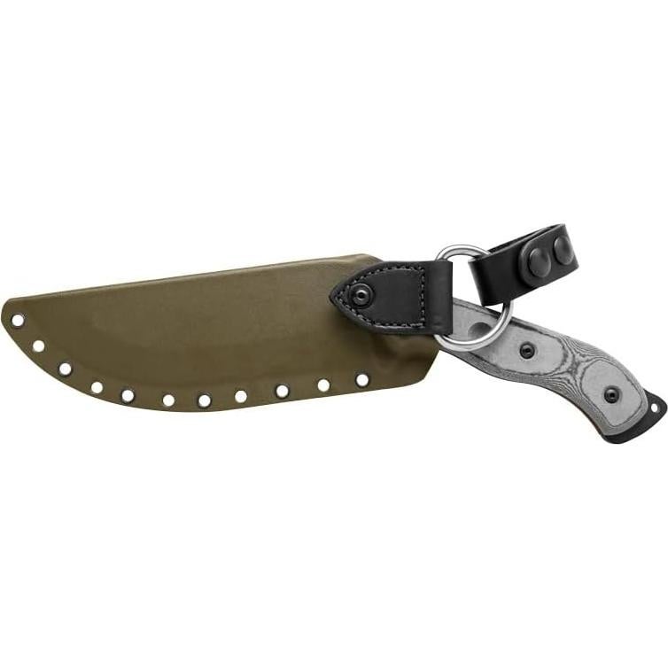 Cuchillo Fijo TOPS Knives Bushcrafter Kukri 19.7cm Acero 1095HC