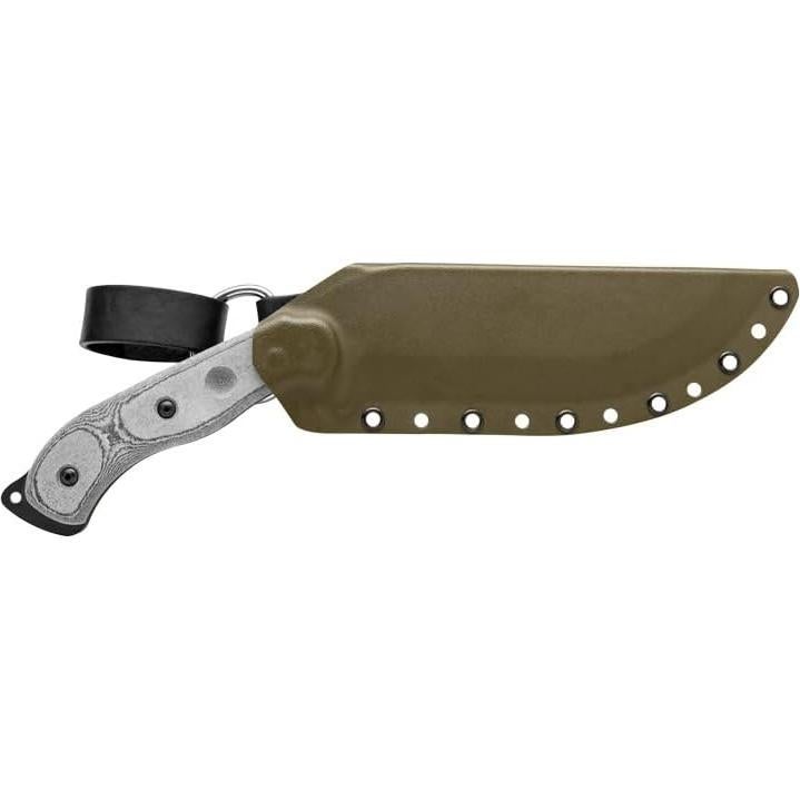Cuchillo Fijo TOPS Knives Bushcrafter Kukri 19.7cm Acero 1095HC