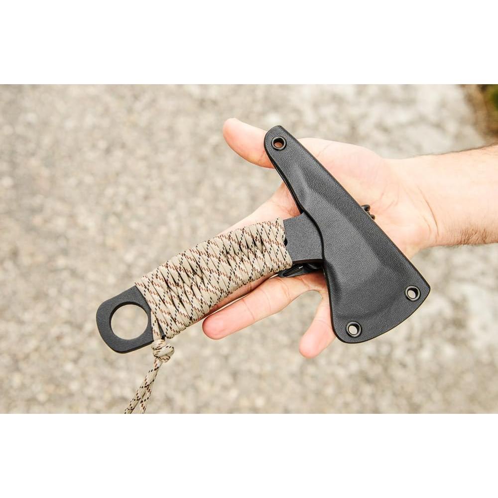 Cuchillo Fijo TOPS Microhawk 17.5 cm Acero al Carbono Negro