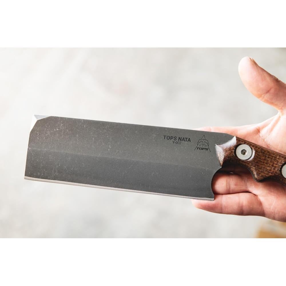 Cuchillo Fijo TOPS Knives NATA 16.51 cm Bronce Medianoche