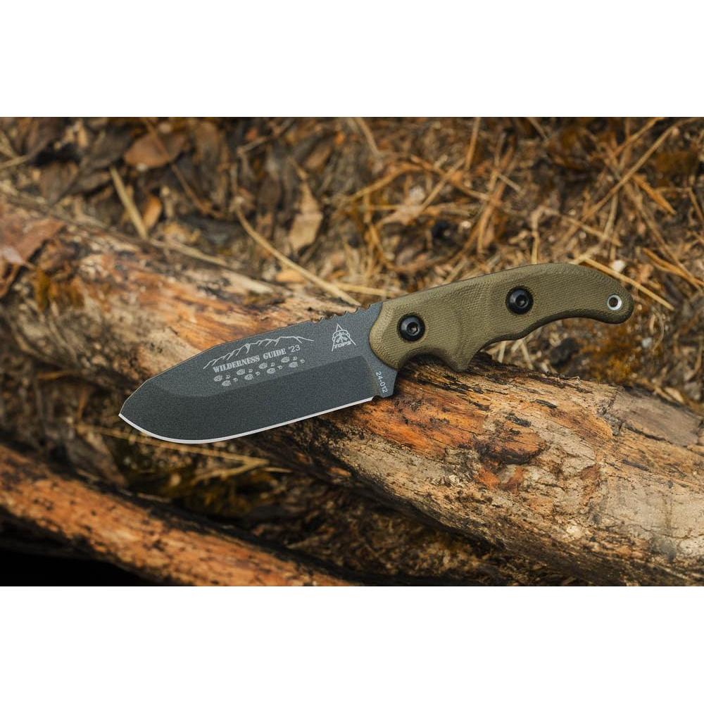 Cuchillo de Guía Wilderness '23 TOPS - Hoja Fija 11.1 cm
