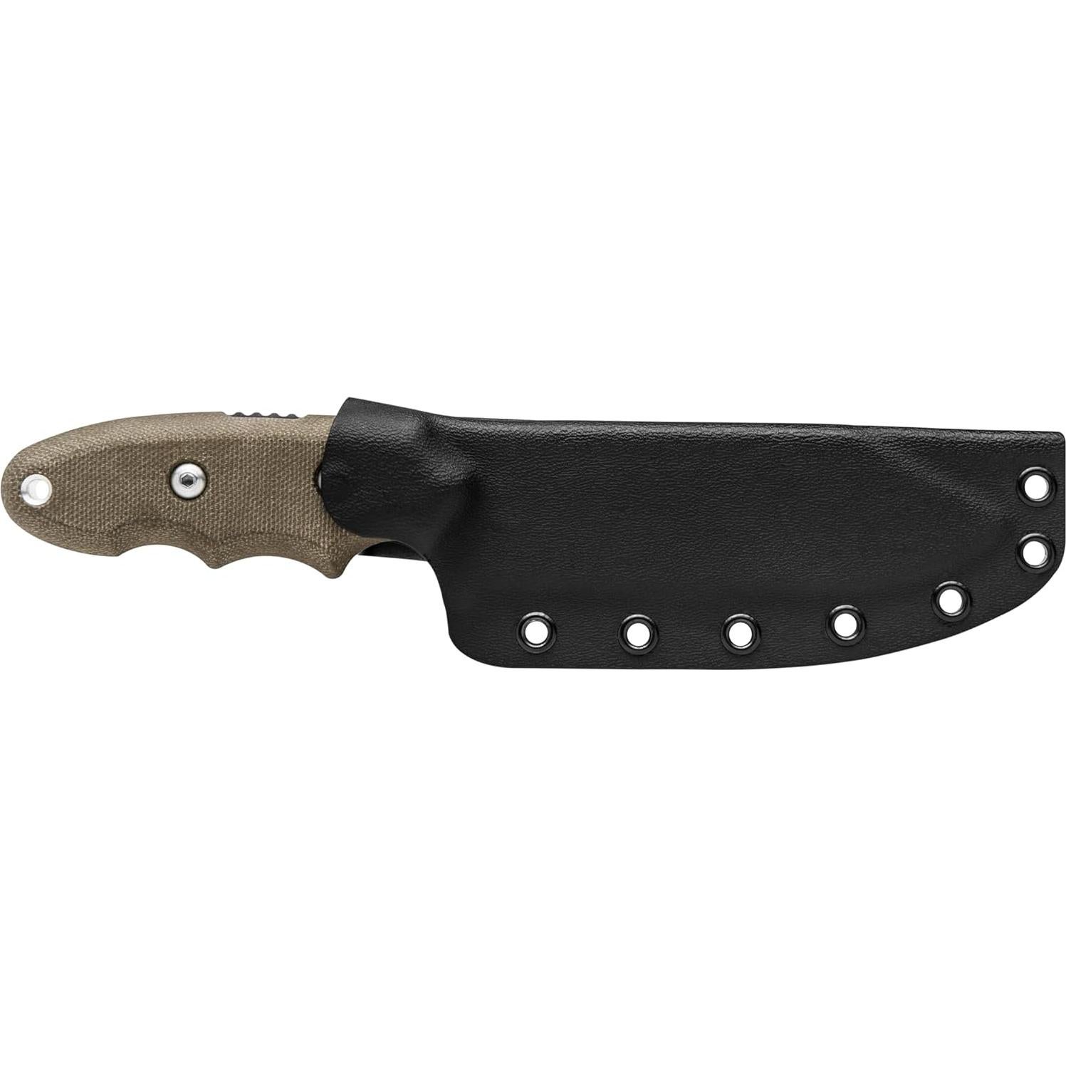 Cuchillo Bowie Backpackers TOPS Knives 8.26 cm con Funda Kydex