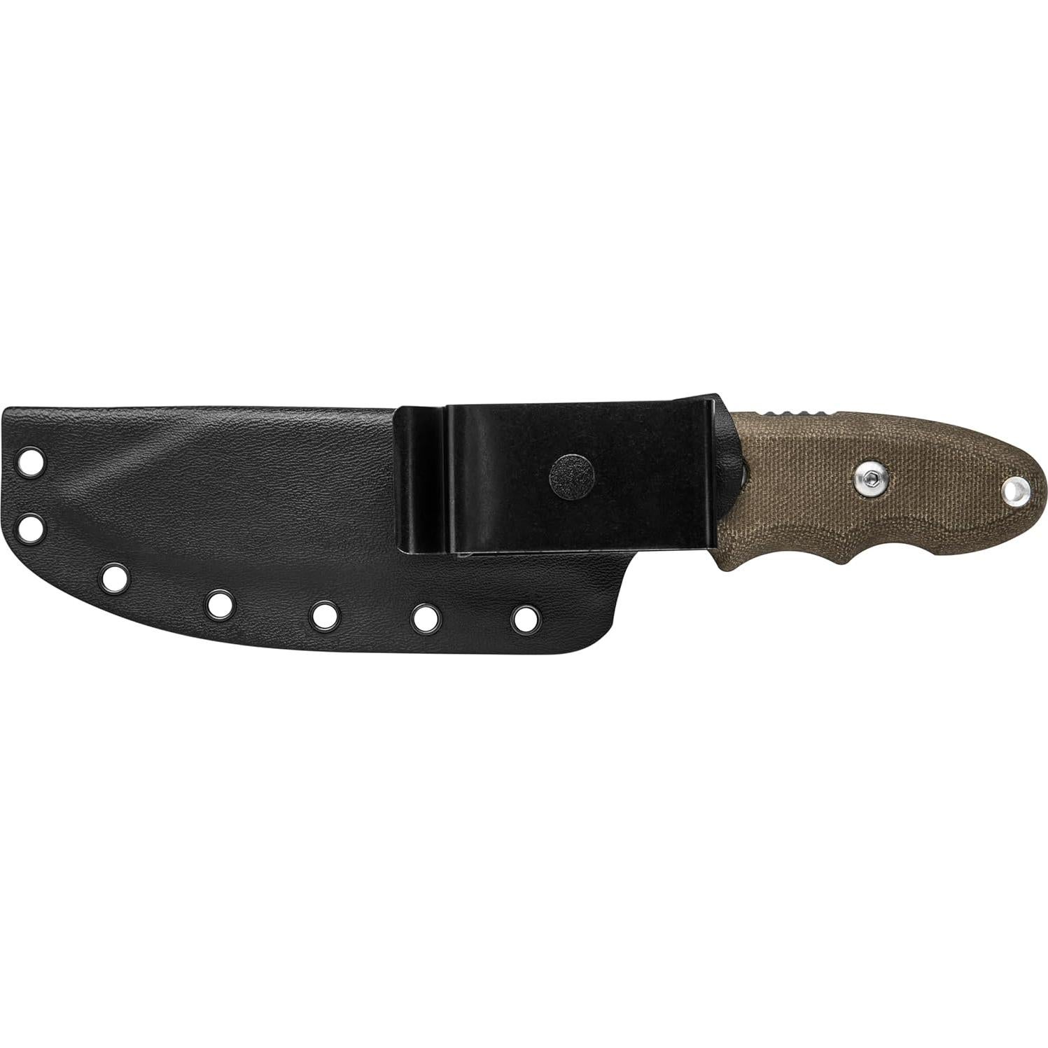 Cuchillo Bowie Backpackers TOPS Knives 8.26 cm con Funda Kydex