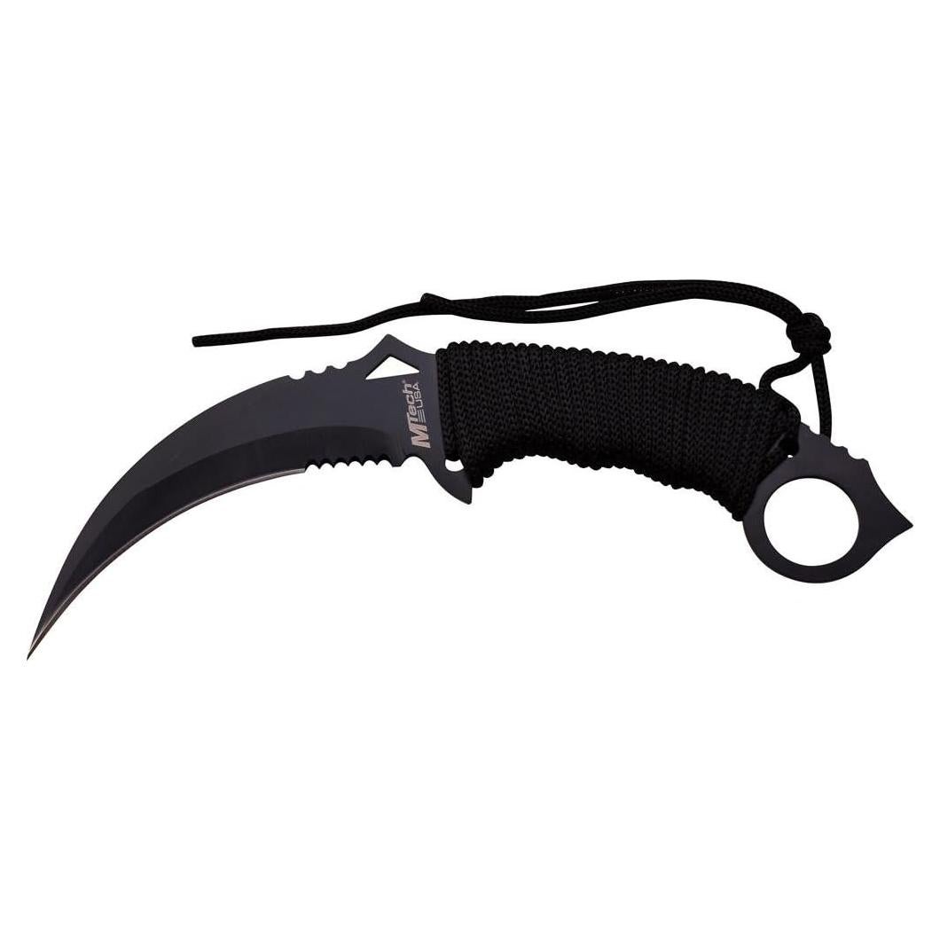Cuchillo de Hoja Fija MTech USA MT-20-76BK 24.99 cm Negro