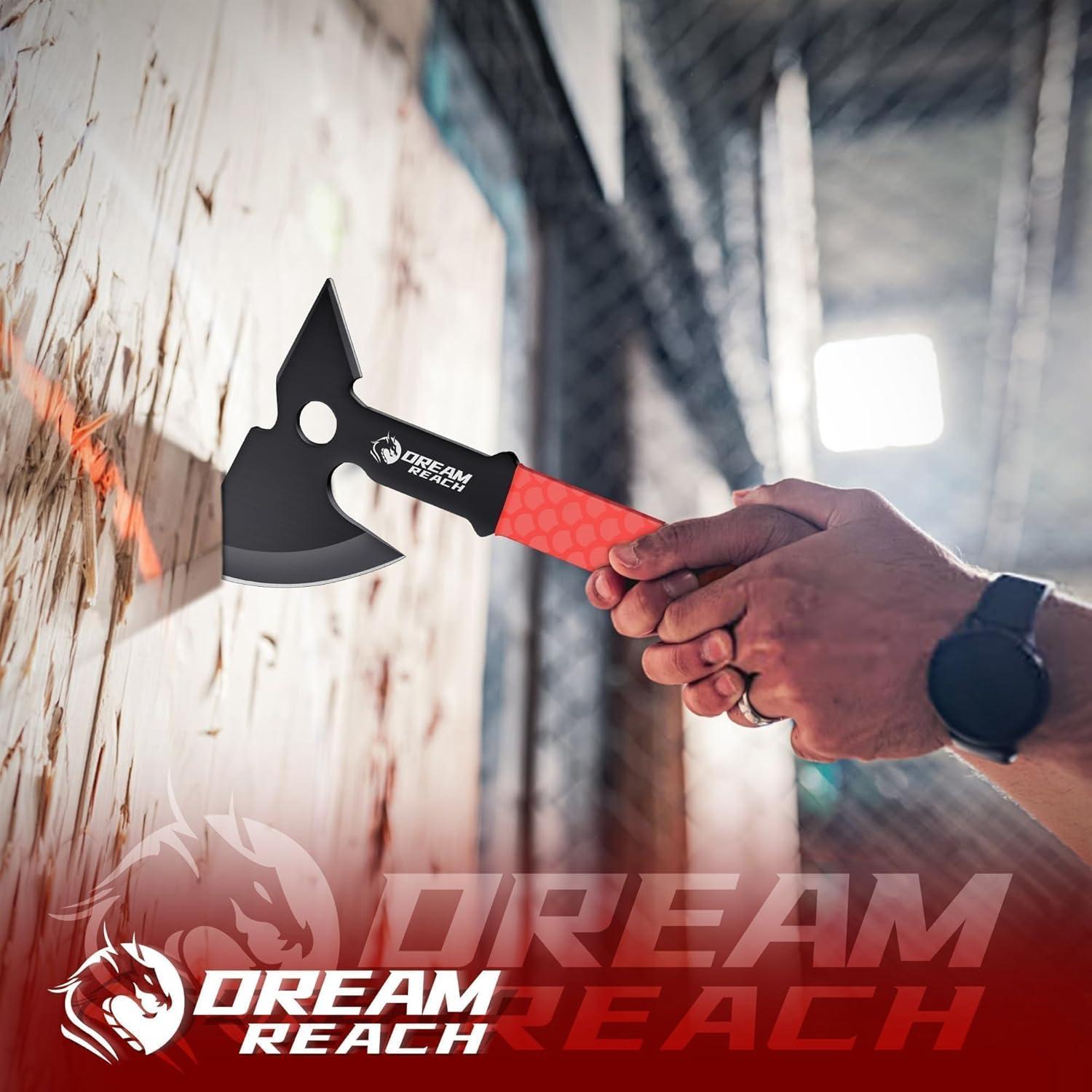 Juego de Hachas de Lanzamiento Dream Reach - 3 Piezas con Funda