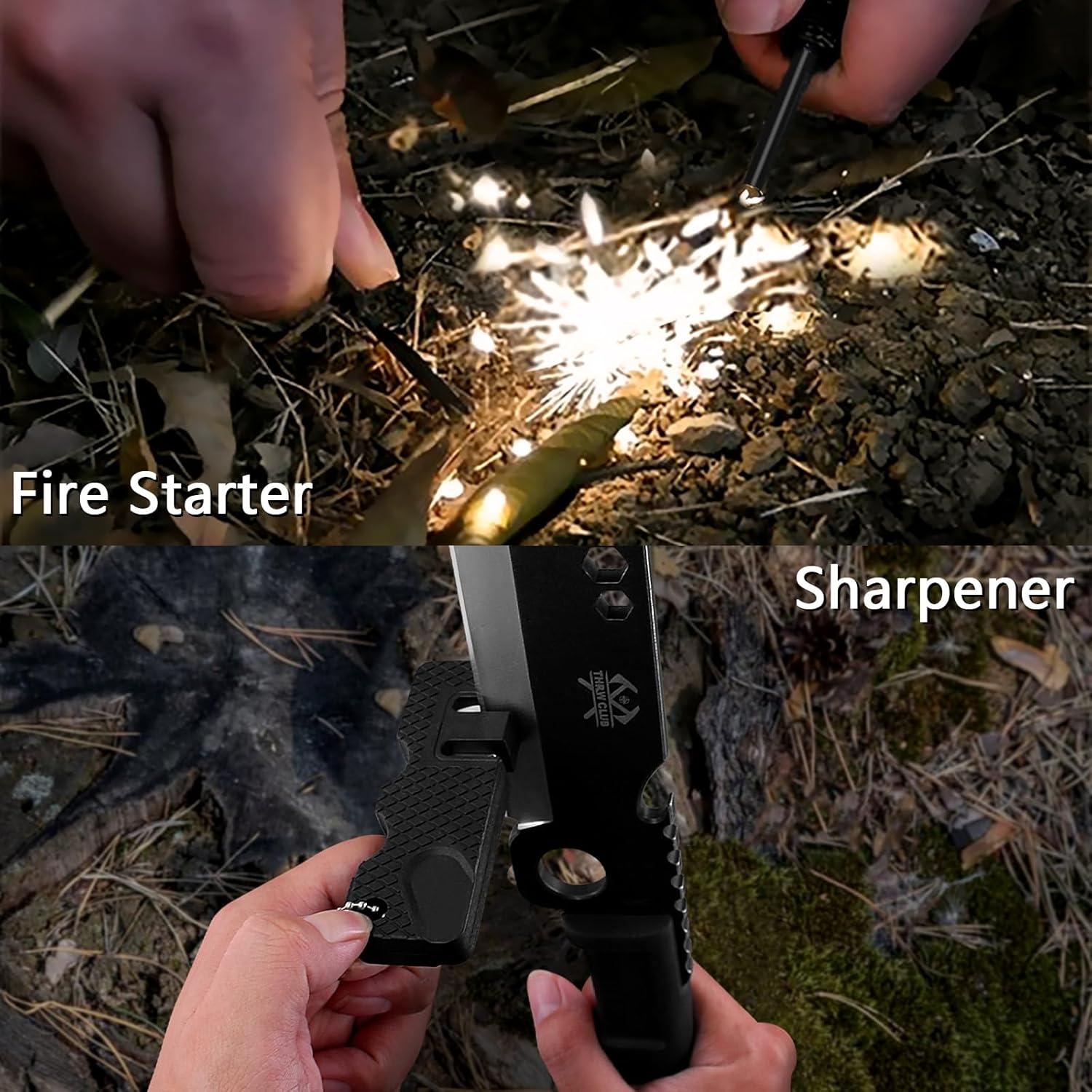 Machete de Hoja de Gancho THRWCLUB 30.99 cm para Jardinería