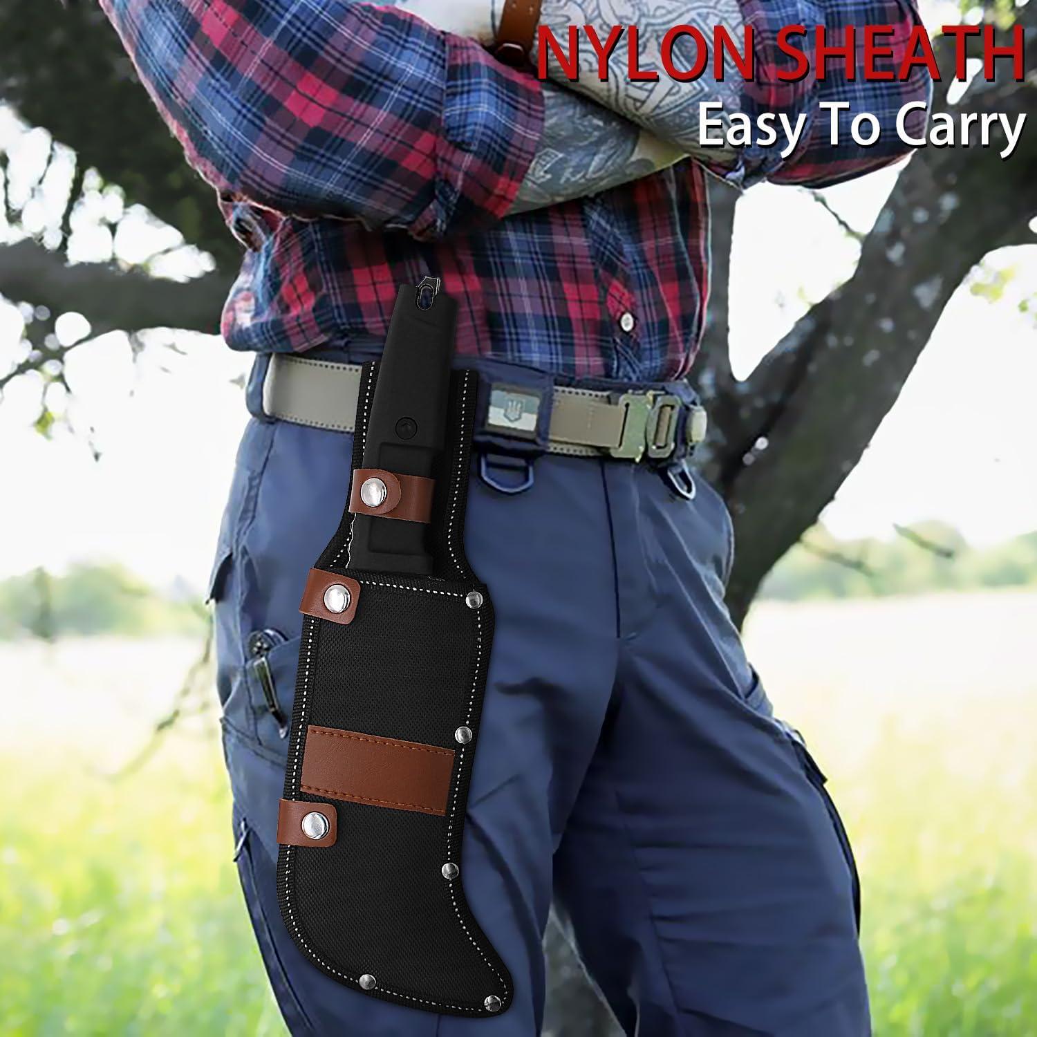 Machete de Hoja de Gancho THRWCLUB 30.99 cm para Jardinería