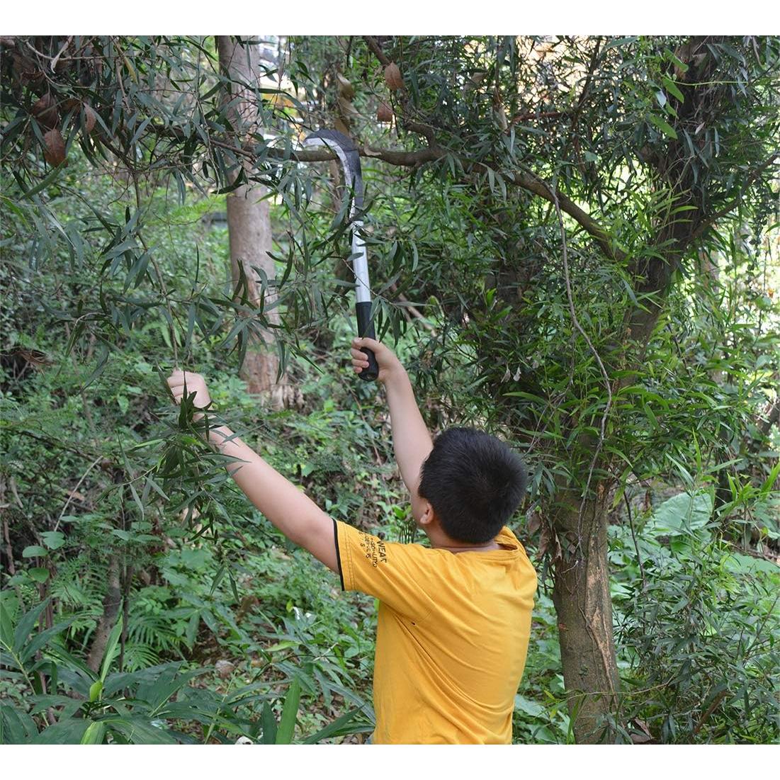 Machete de Hoz KEYI 50.8 cm con Mango de Aluminio y Hoja de Acero