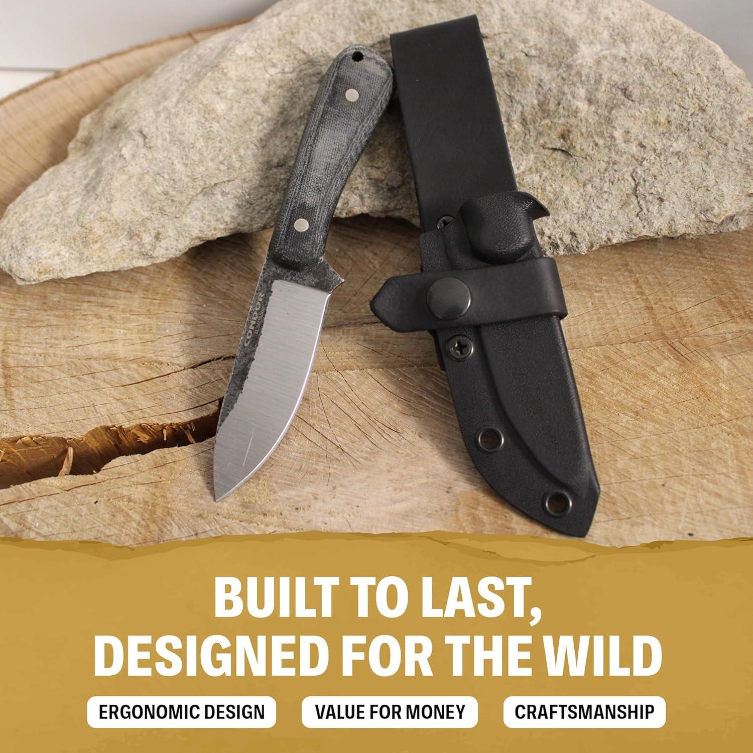 Cuchillo Fijo Ceres Condor Tool & Knife 9.11 cm Acero Inoxidable