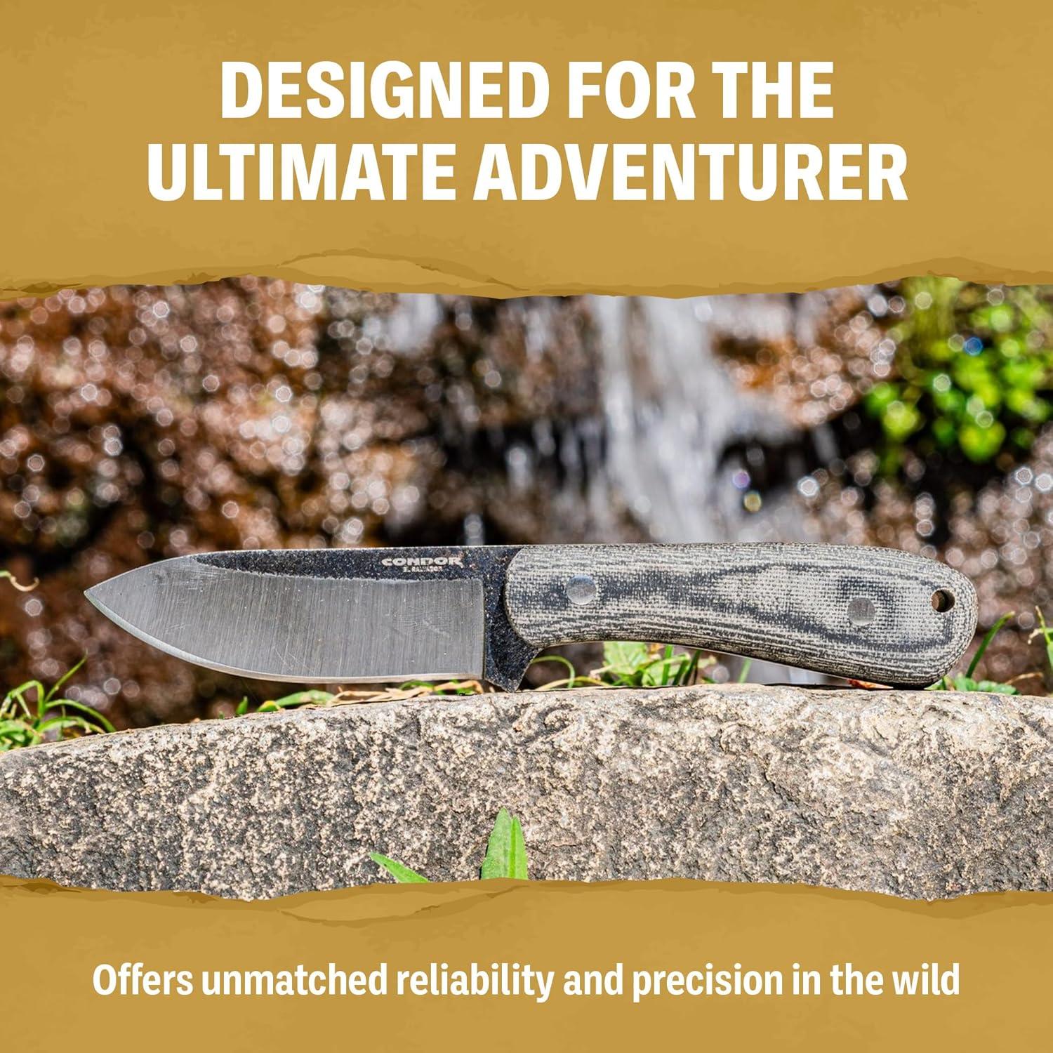 Cuchillo Fijo Ceres Condor Tool & Knife 9.11 cm Acero Inoxidable