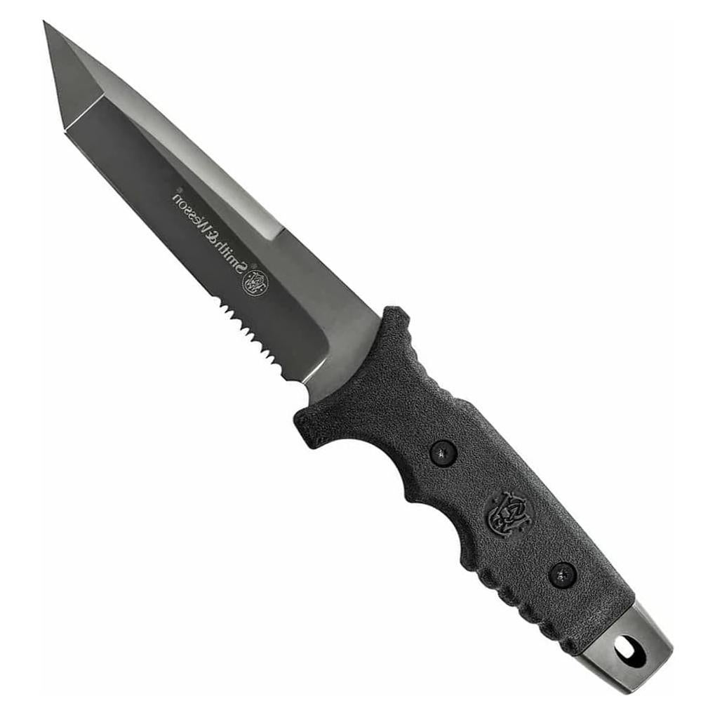 Cuchillo de hoja fija Smith & Wesson SW7S 5.2" acero inoxidable