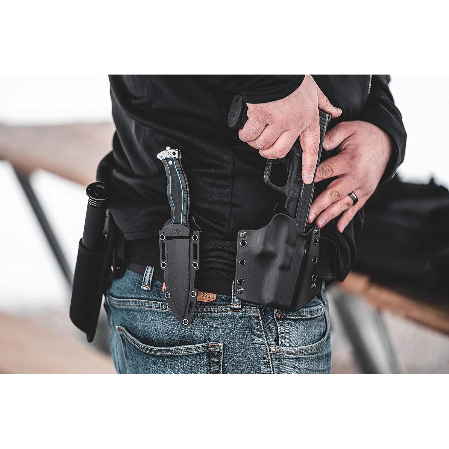 Cuchillo de Hoja Fija Smith & Wesson M&P 21.59cm G10 Táctico