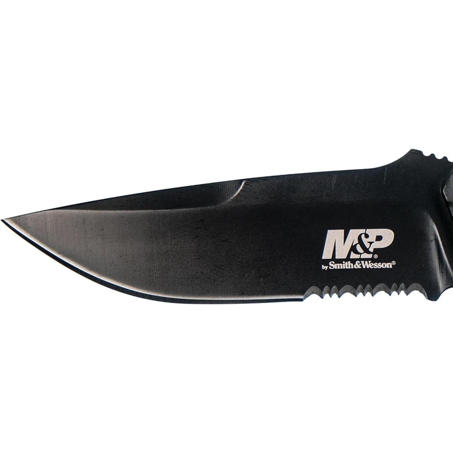 Cuchillo Smith & Wesson M&P M2.0 4" Punta Caída con Funda