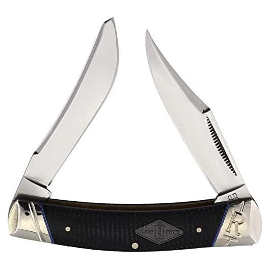 Cuchillo Plegable Rough Rider RR2216 Classic Carbon II 8.89cm