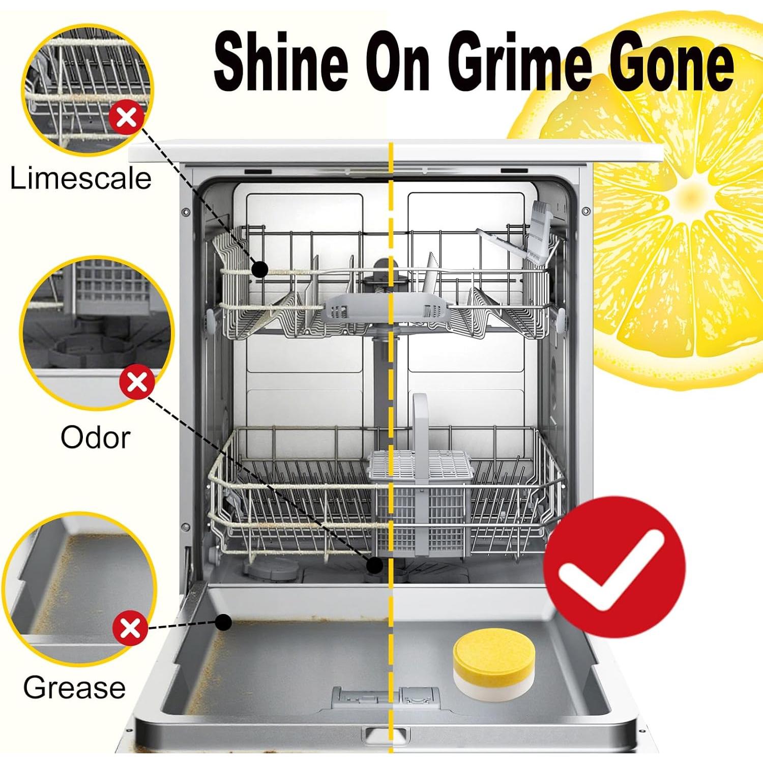 Tabletas Limpiadoras para Lavavajillas LABOLOW - 40 Unidades