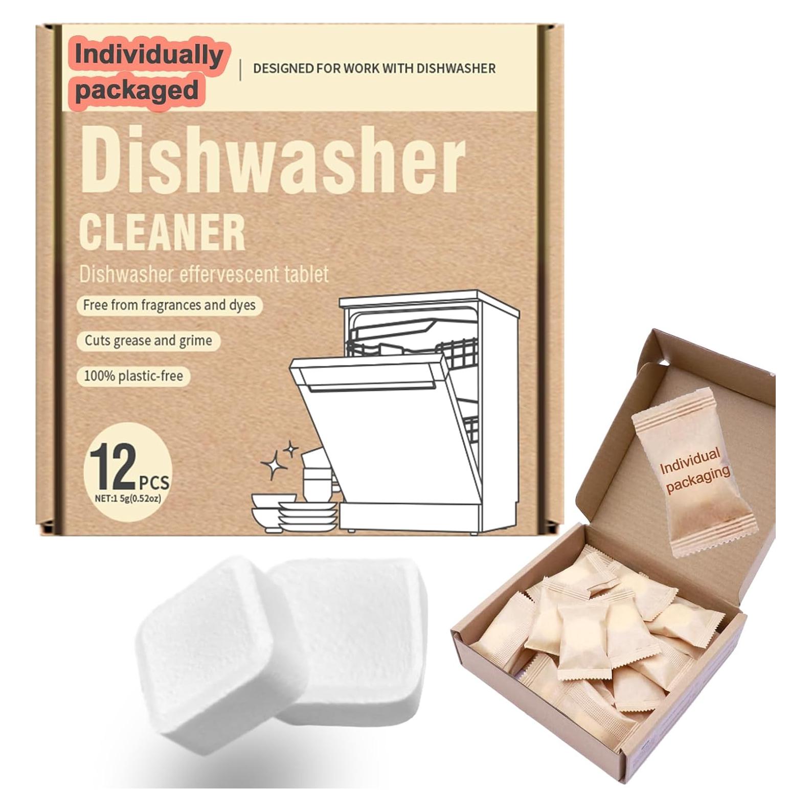 Tabletas Limpiadoras de Lavavajillas HI FINE CARE, 12 Unidades