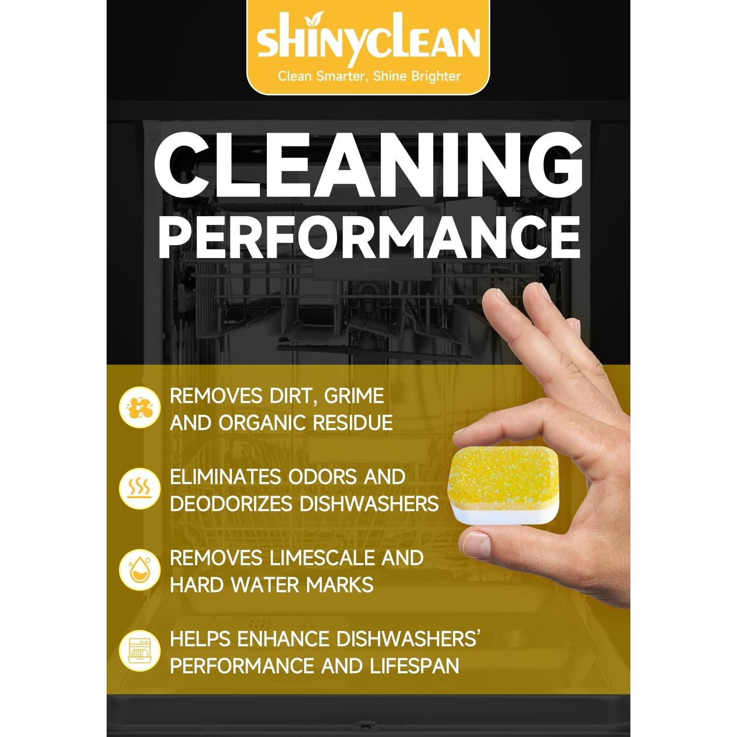 Tabletas Limpiadoras para Lavavajillas ShinyClean 12x20g