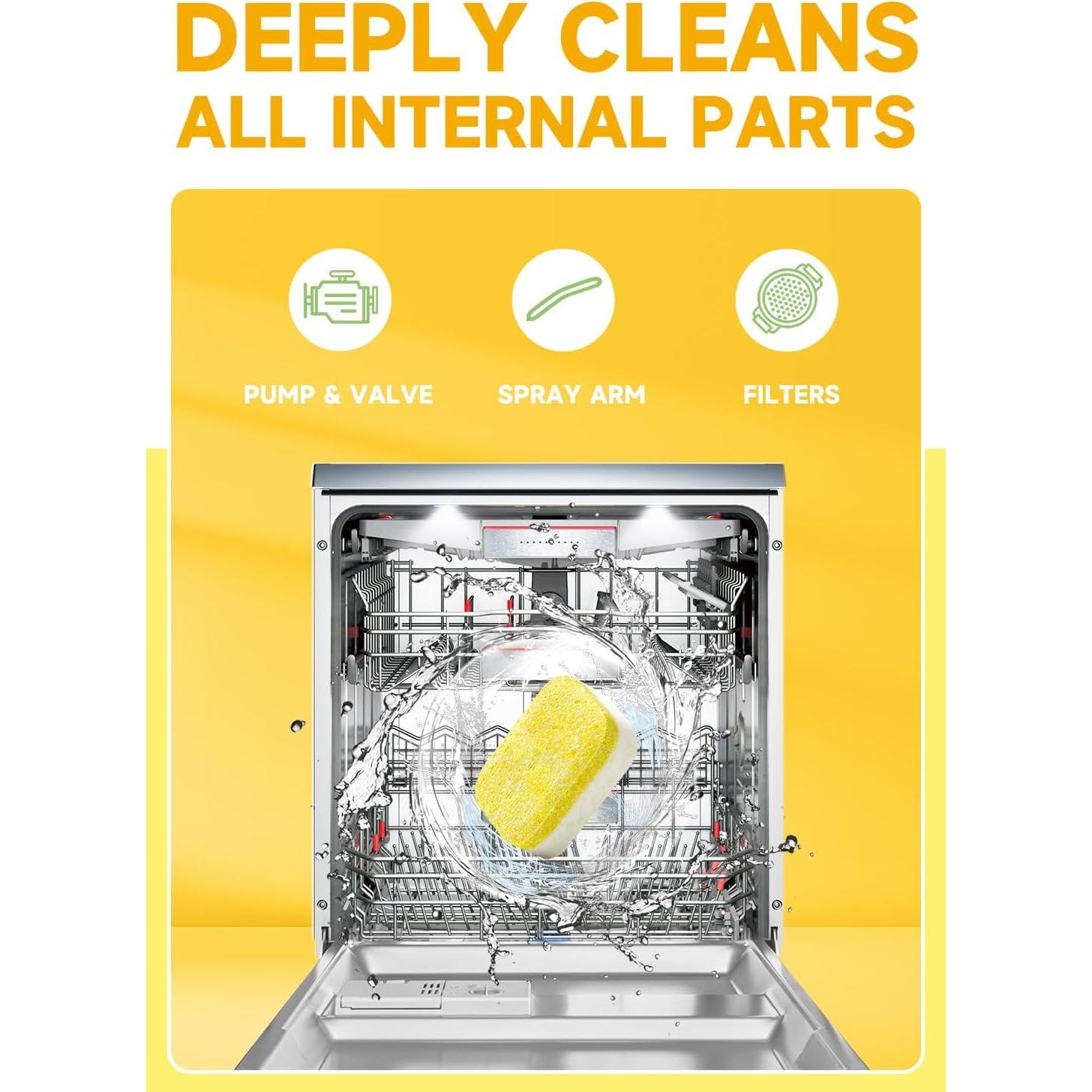 Tabletas Limpiadoras para Lavavajillas ShinyClean 12x20g