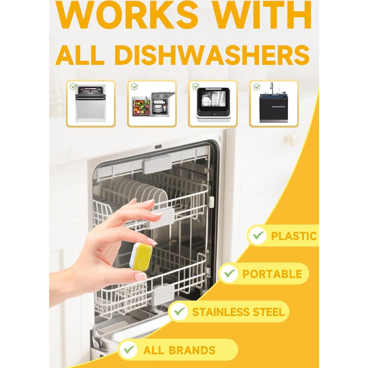 Tabletas Limpiadoras para Lavavajillas ShinyClean 12x20g