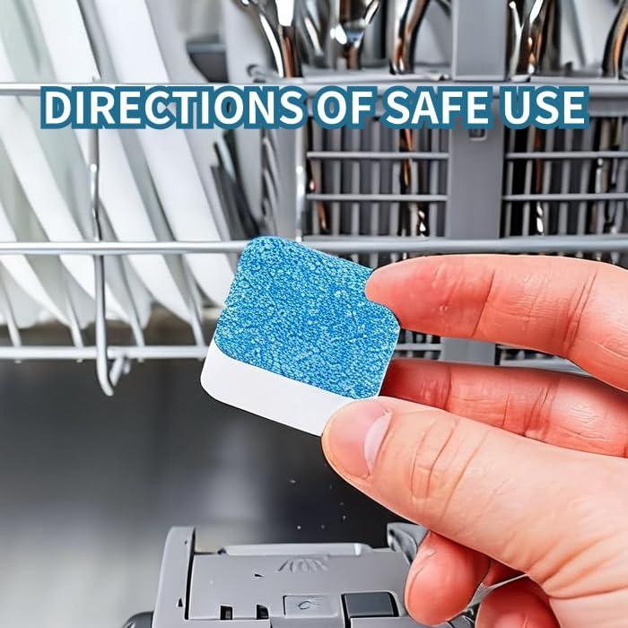 Tabletas Limpiadoras YRXEFY - 12 Piezas Desincrustantes con Limón