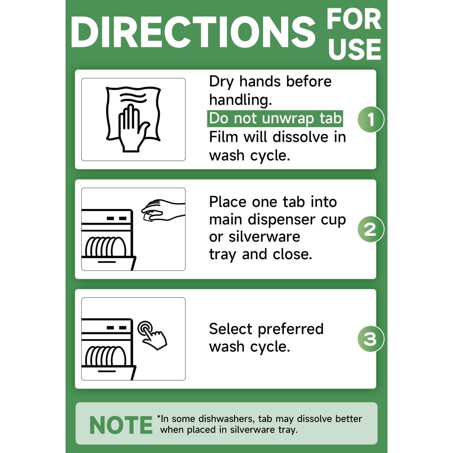 Tabletas de detergente para lavavajillas Shinyclean 62 unidades