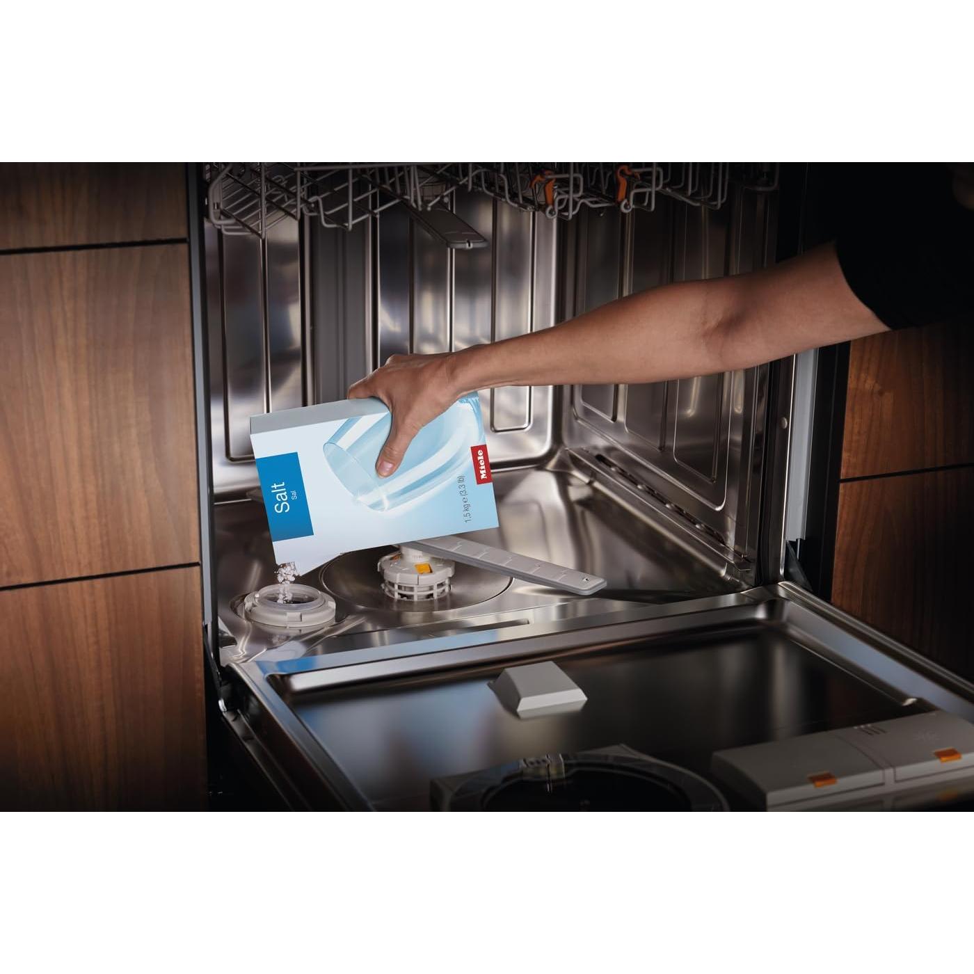 Miele UltraTabs Todo en 1 - 60 Tabletas + 1.5 Kg Sal + 500 ml Abrillantador