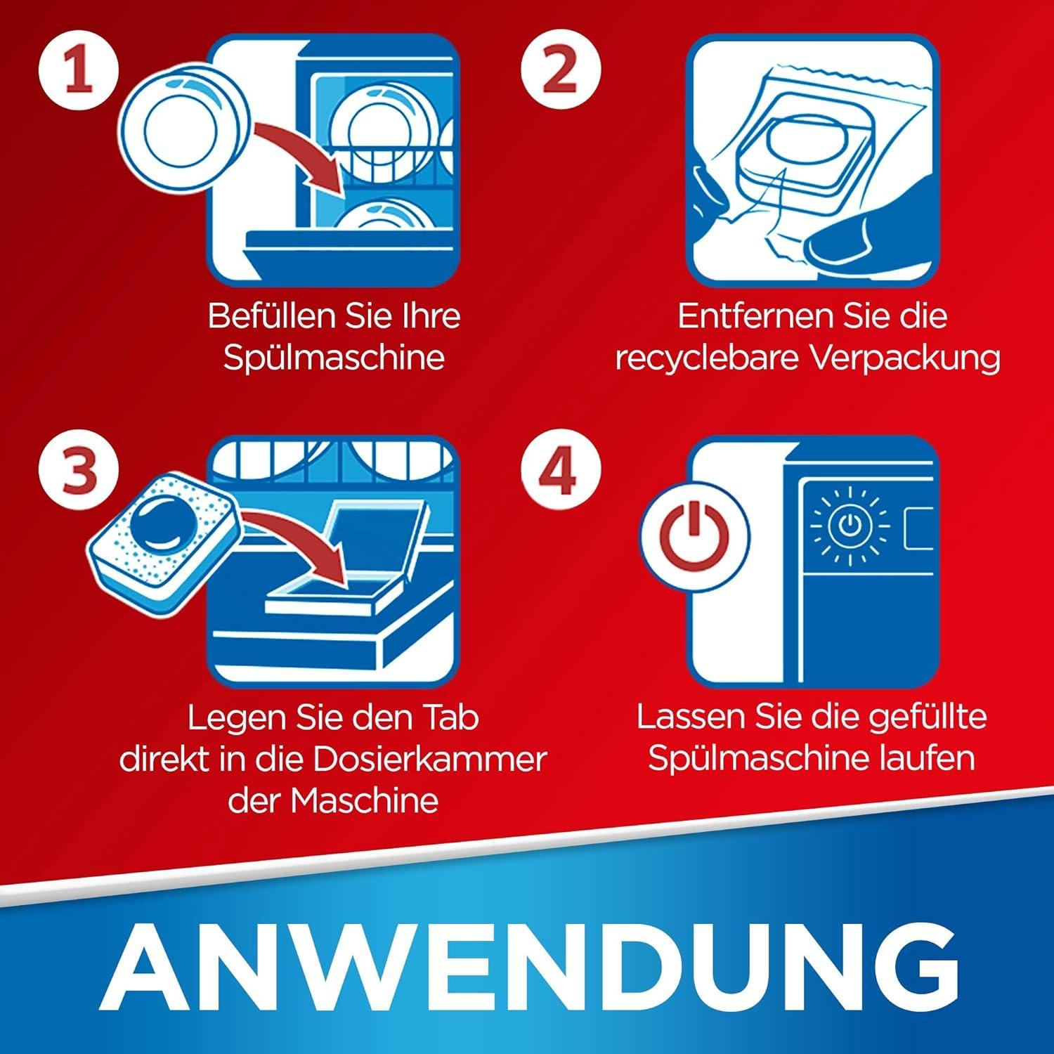 Tabletas para Lavavajillas Somat Todo en 1 - 57 Unidades