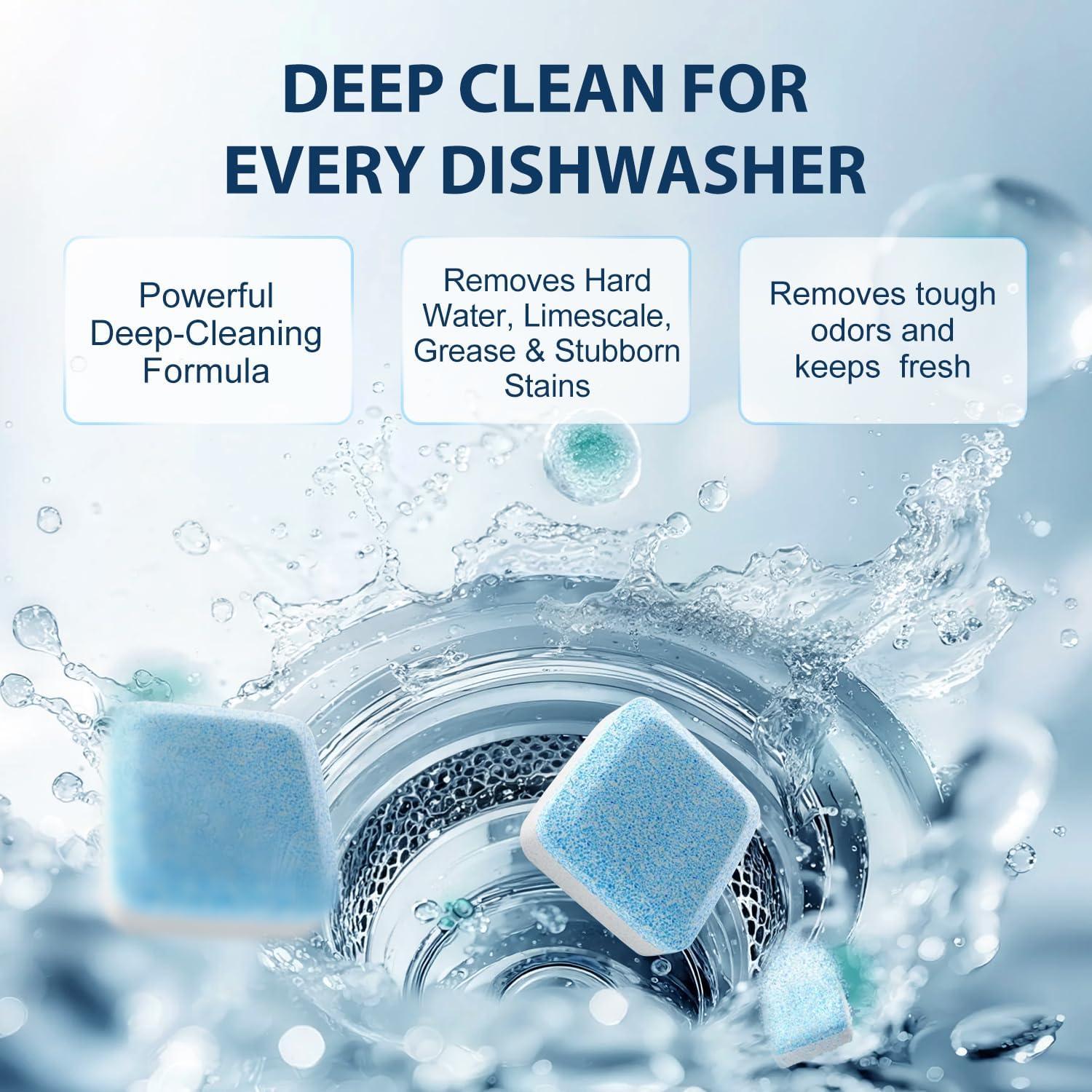 Tabletas Limpiadoras de Lavadoras Maebho 24 Unidades Ecológicas