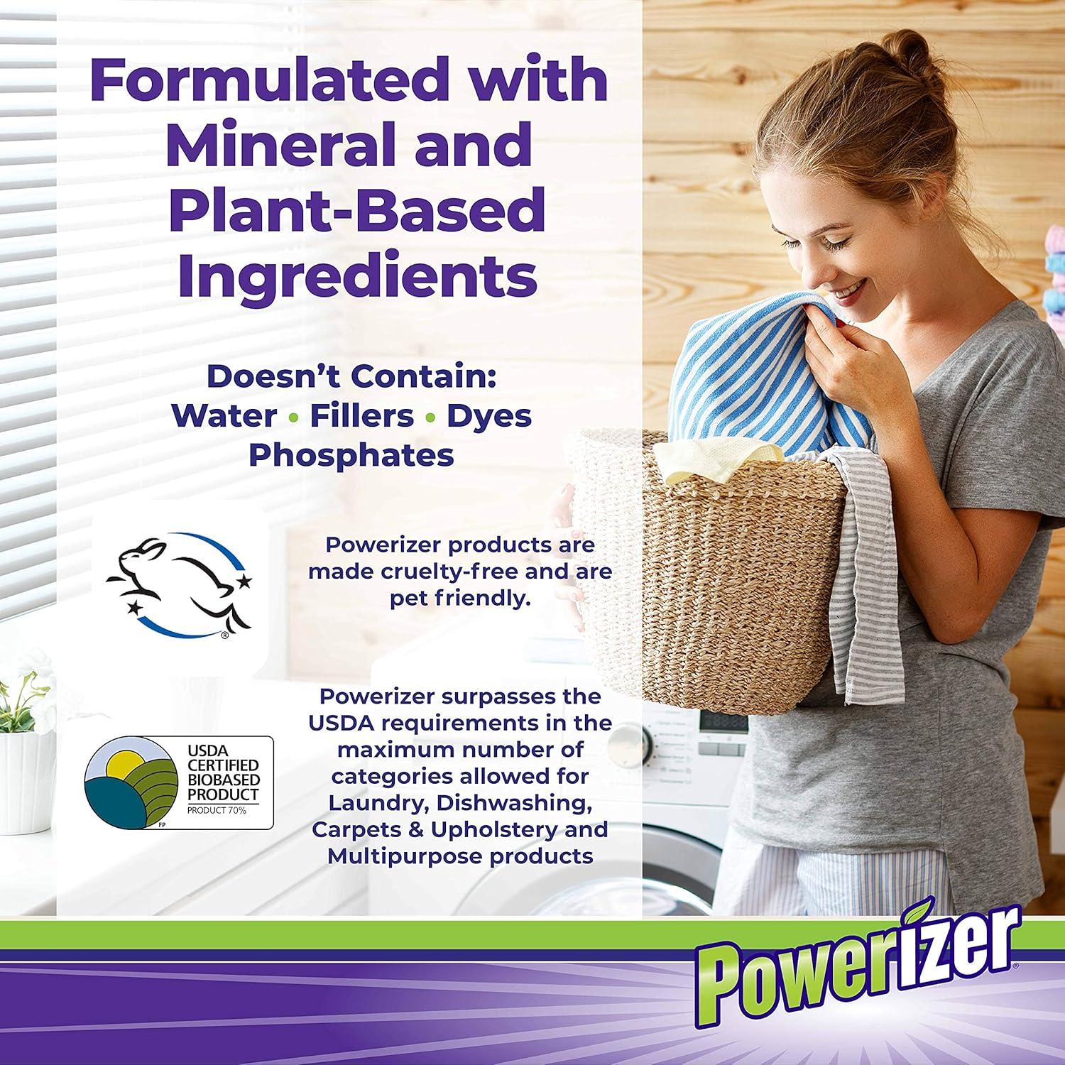 Detergente en Polvo Powerizer Completo 1.36 kg - 6 en 1