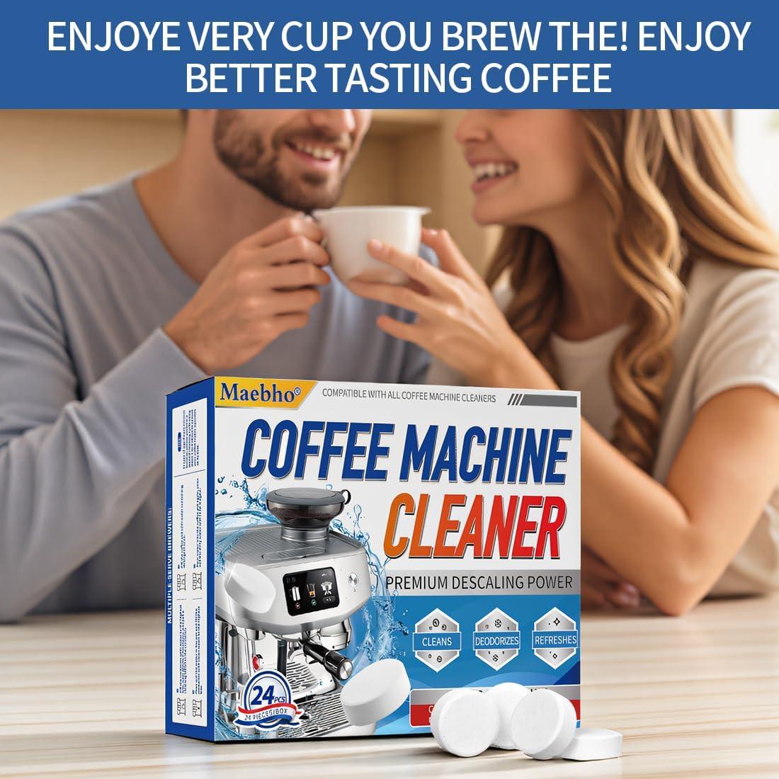 Tabletas Desincrustantes para Cafeteras Maebho - 24 Unidades