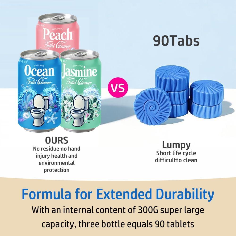 Limpiador de Inodoro CloudMades Automático 90 Días Fragancia Fresca