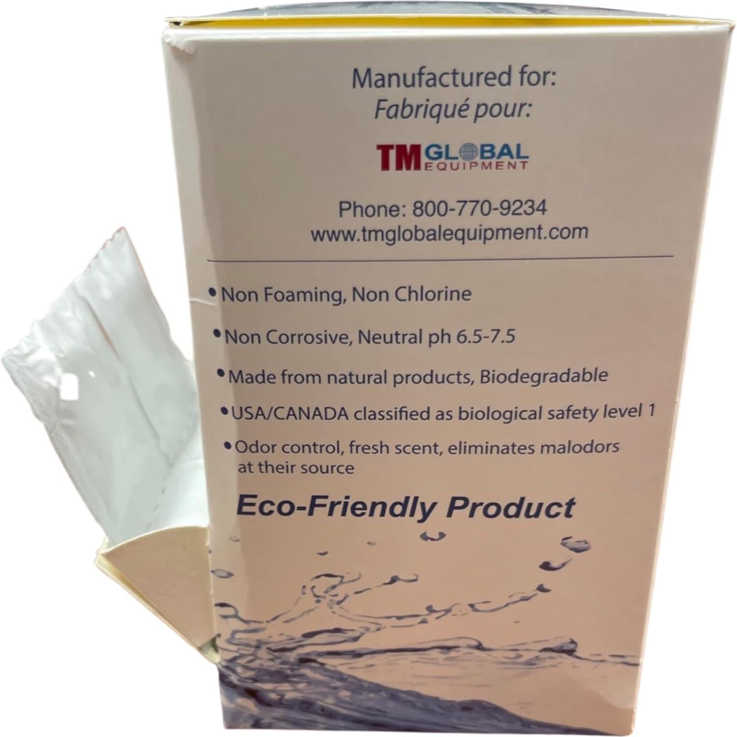 64 Tabletas Enzimáticas Limpiador Ultrasónico Biodegradable