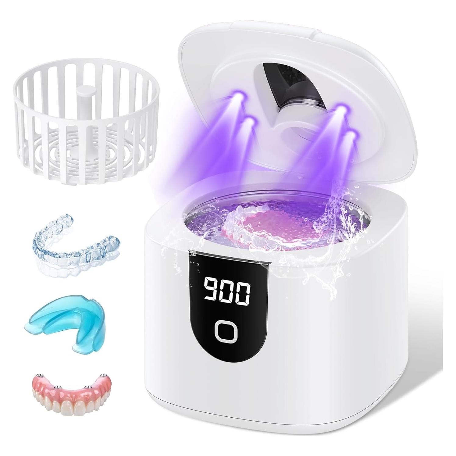 Limpiadora Ultrasonido Dental Moeila JX-536 Pro 200ml 4 Modos