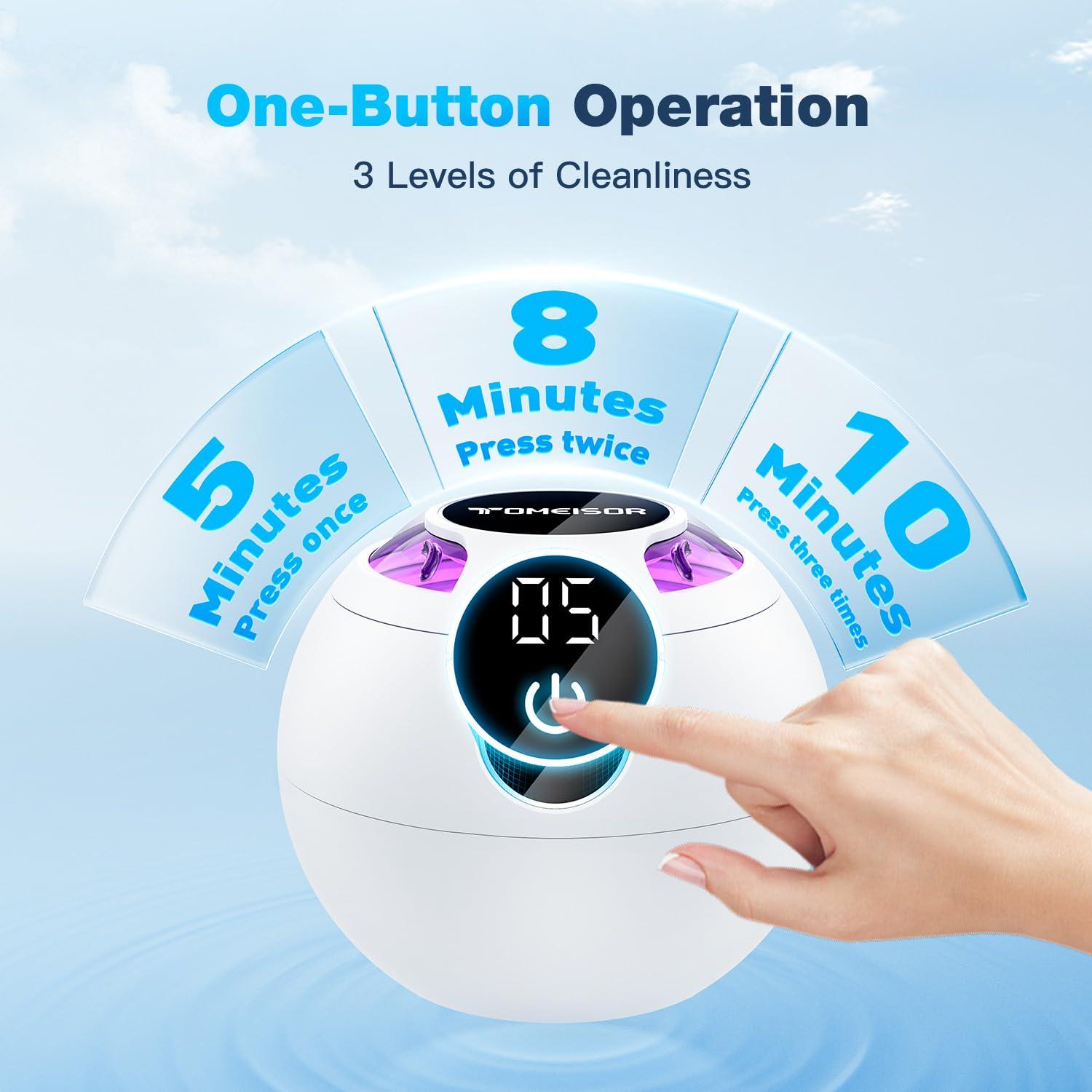 Máquina Limpiadora Ultrasónica 200ml 45kHz Blanco - Retenedores