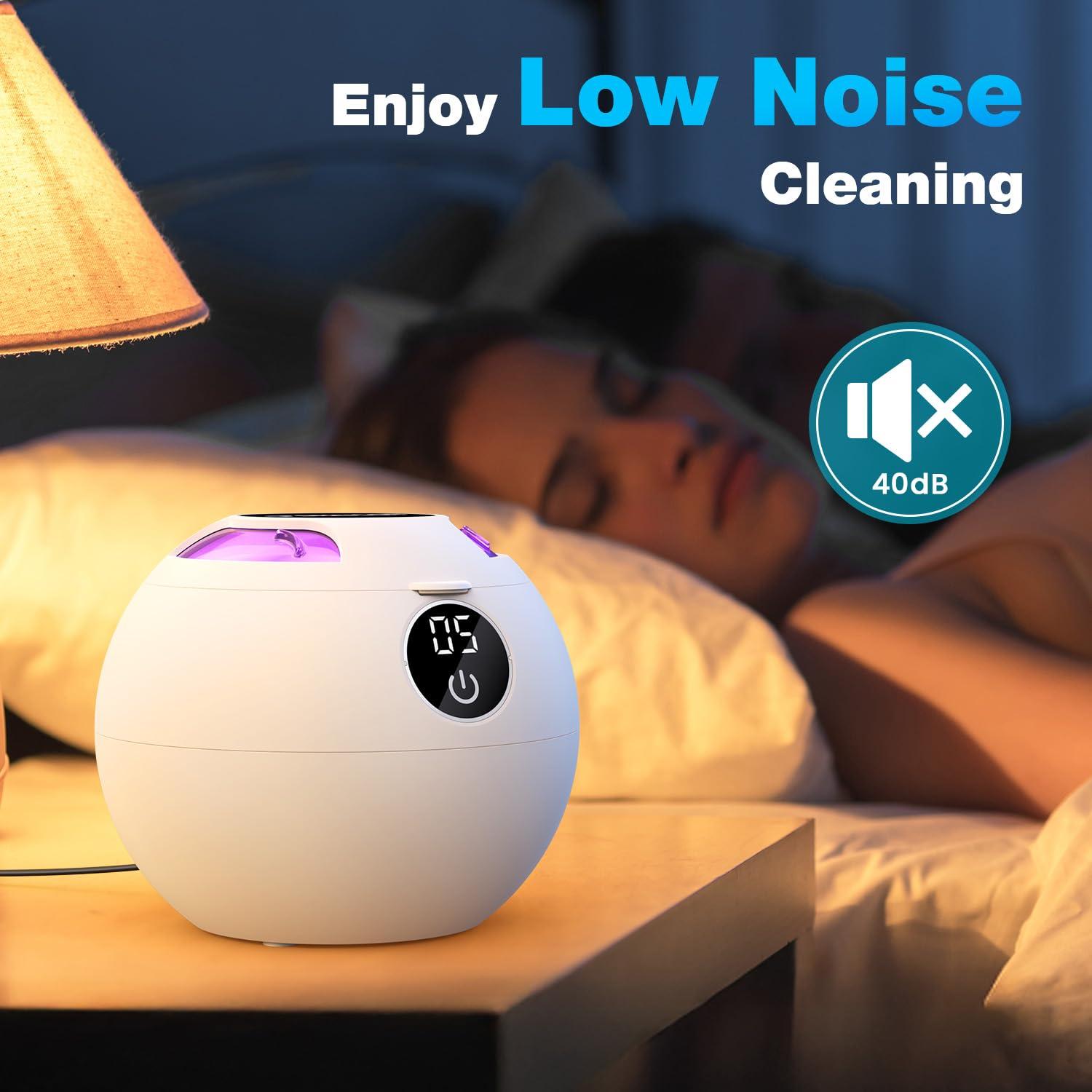 Máquina Limpiadora Ultrasónica 200ml 45kHz Blanco - Retenedores