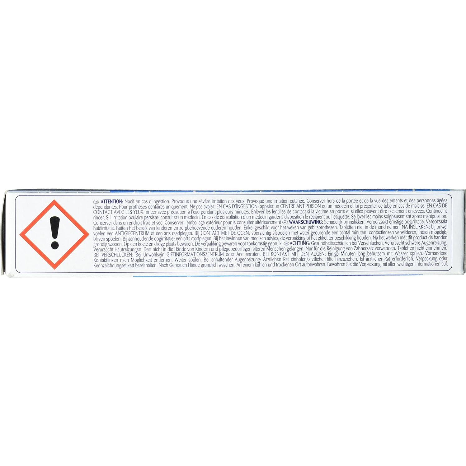 Limpiador de Dentaduras Steradent Triple Acción Plus 369g