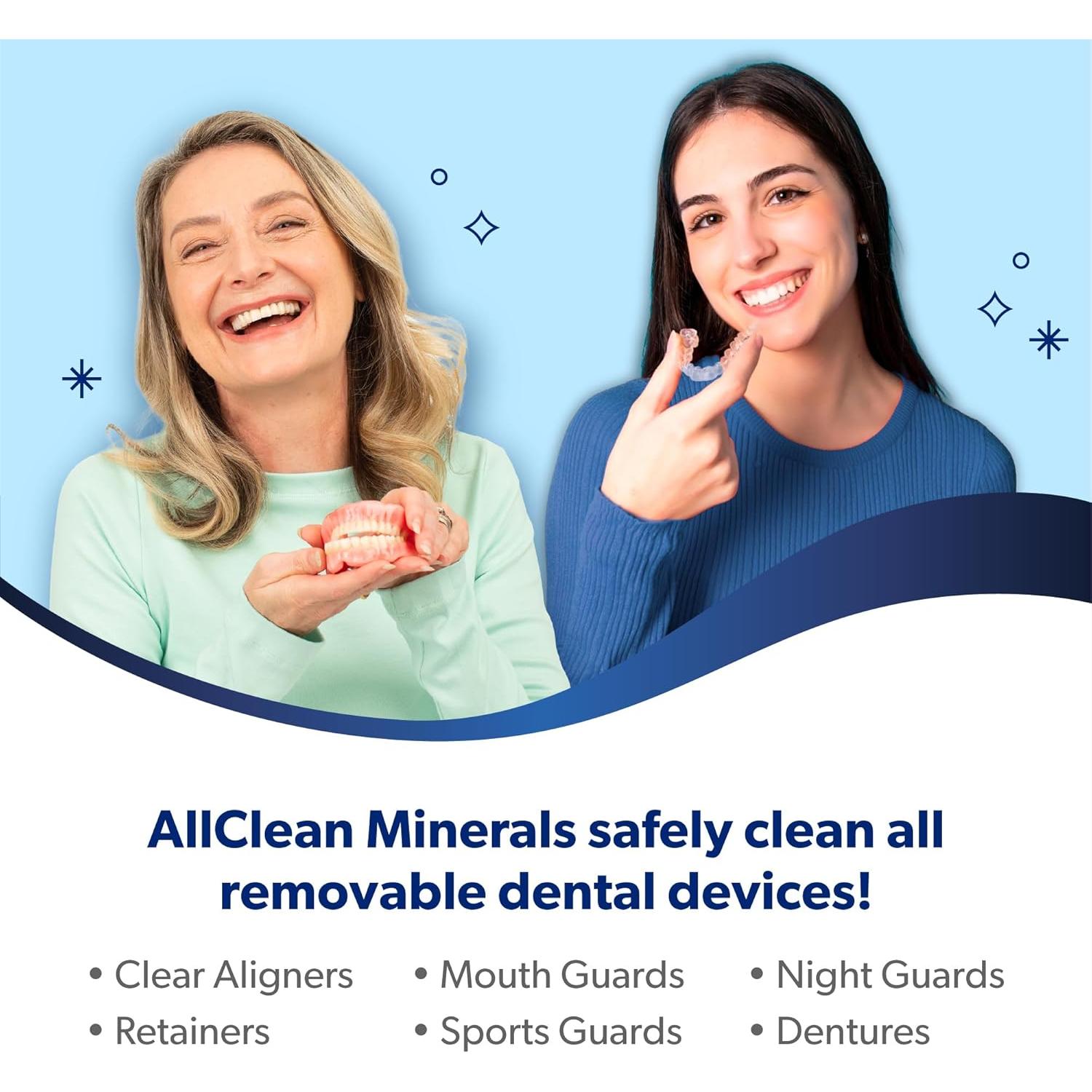 Limpiador Profundo EverSmile AllClean Minerales 300g - Alineadores y Retenedores