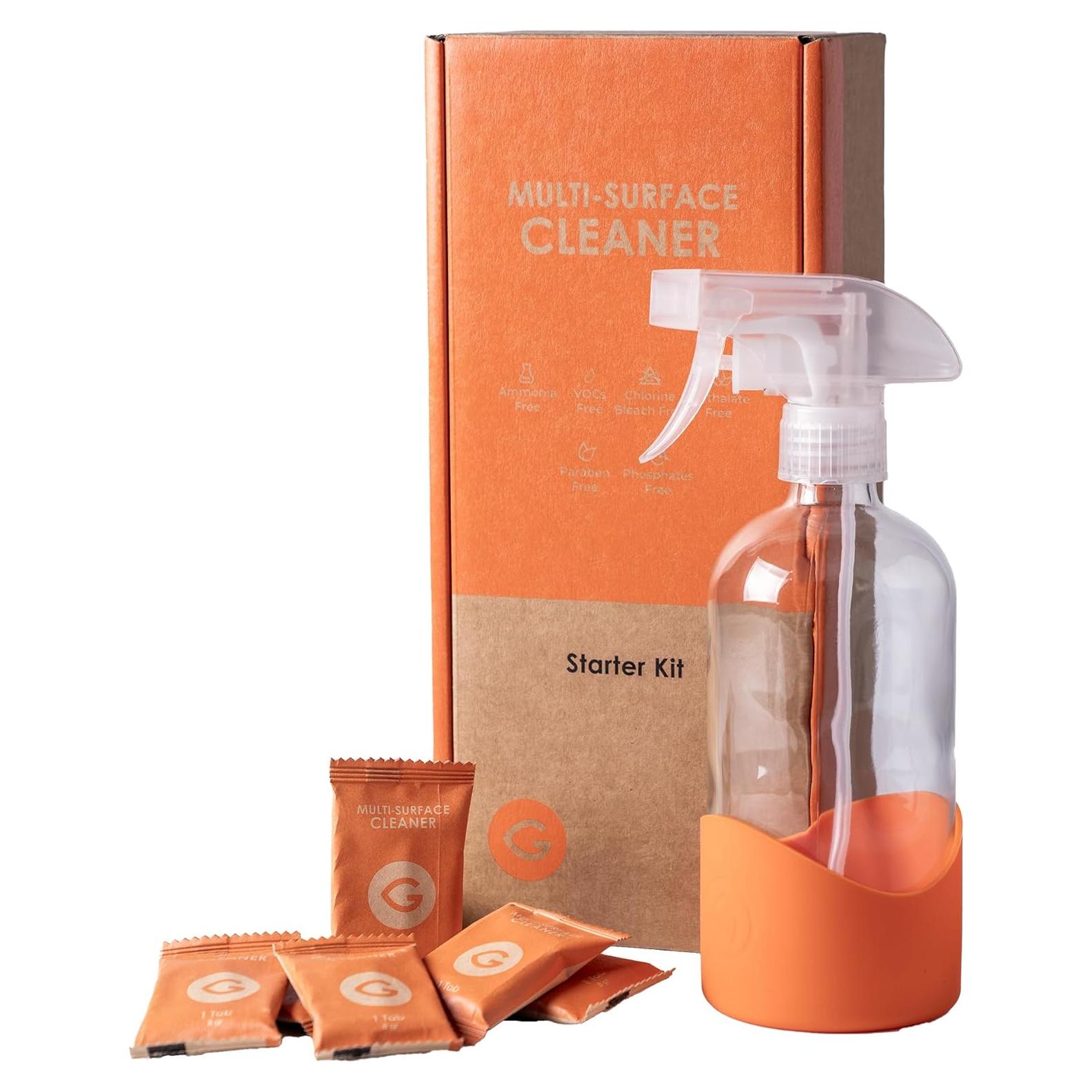 Kit Limpiador Multi-Superficies Ecológico con Botella de Vidrio