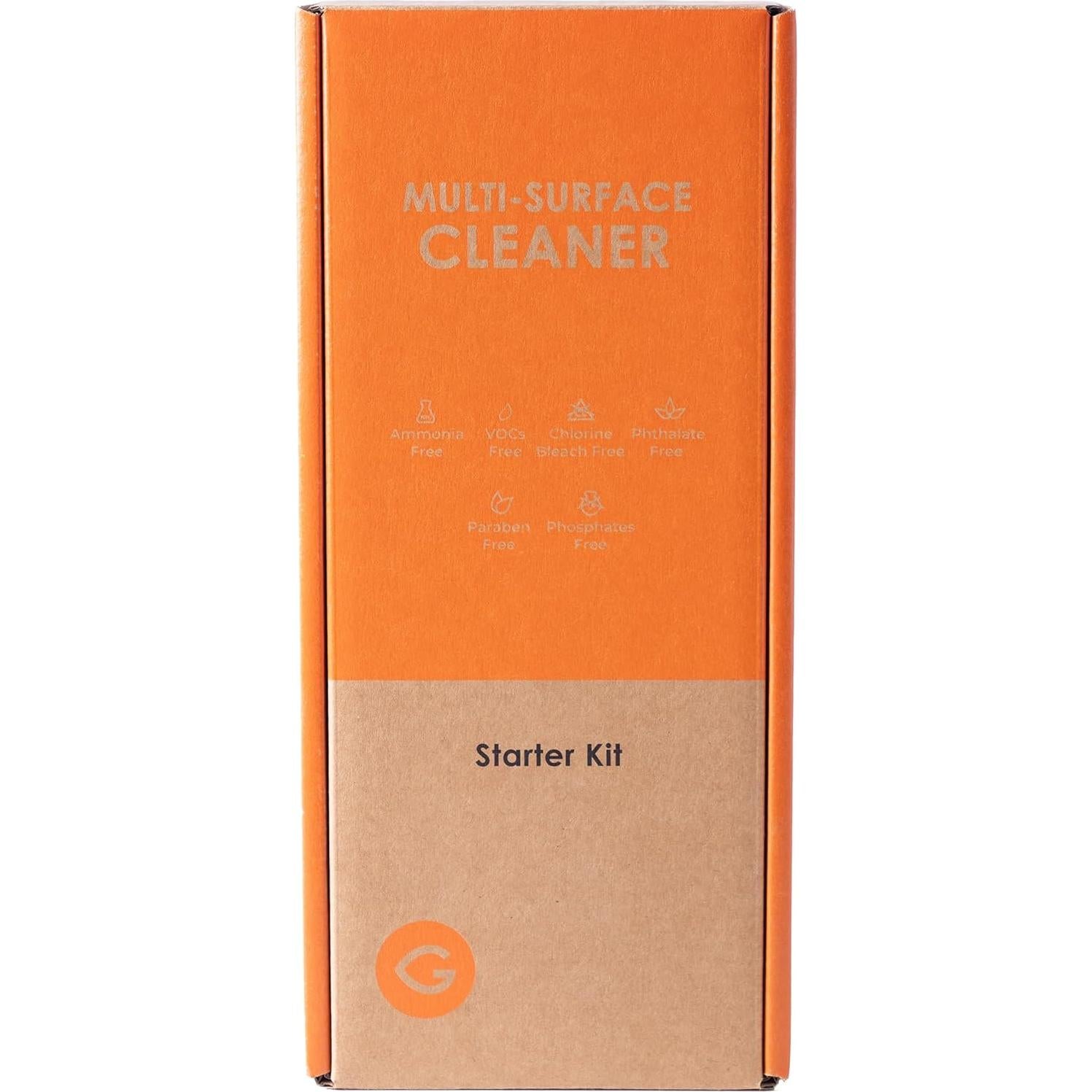 Kit Limpiador Multi-Superficies Ecológico con Botella de Vidrio