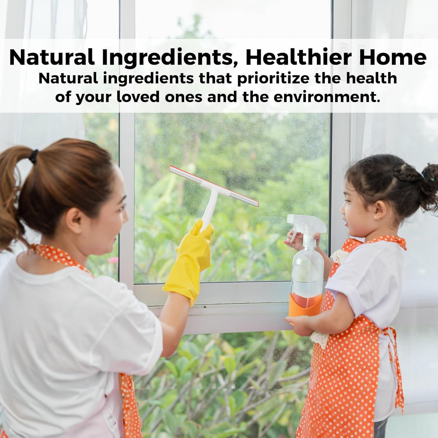 Kit Limpiador Multi-Superficies Ecológico con Botella de Vidrio