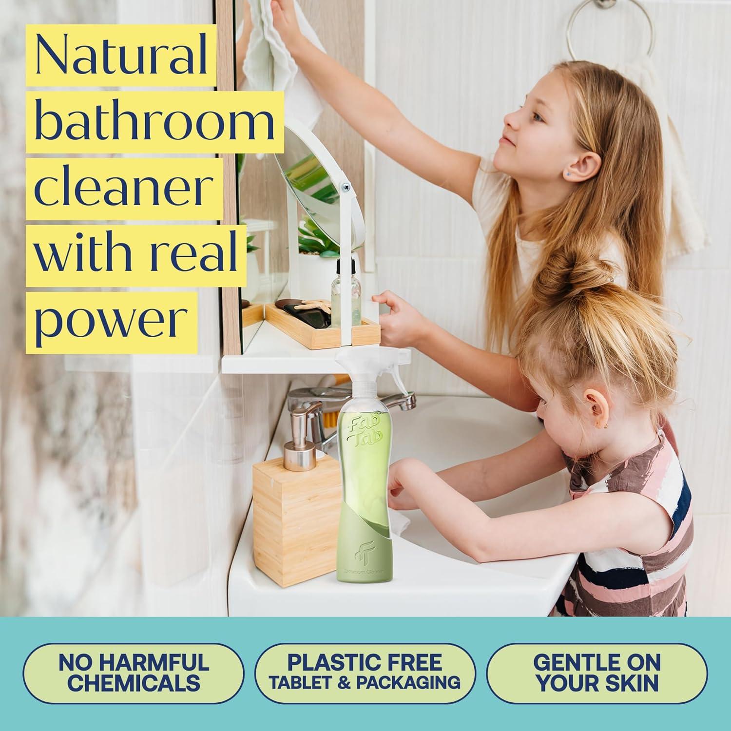 Tabletas de Limpieza para Baño Fab Tab - 20 Tabletas Eco-Conscientes