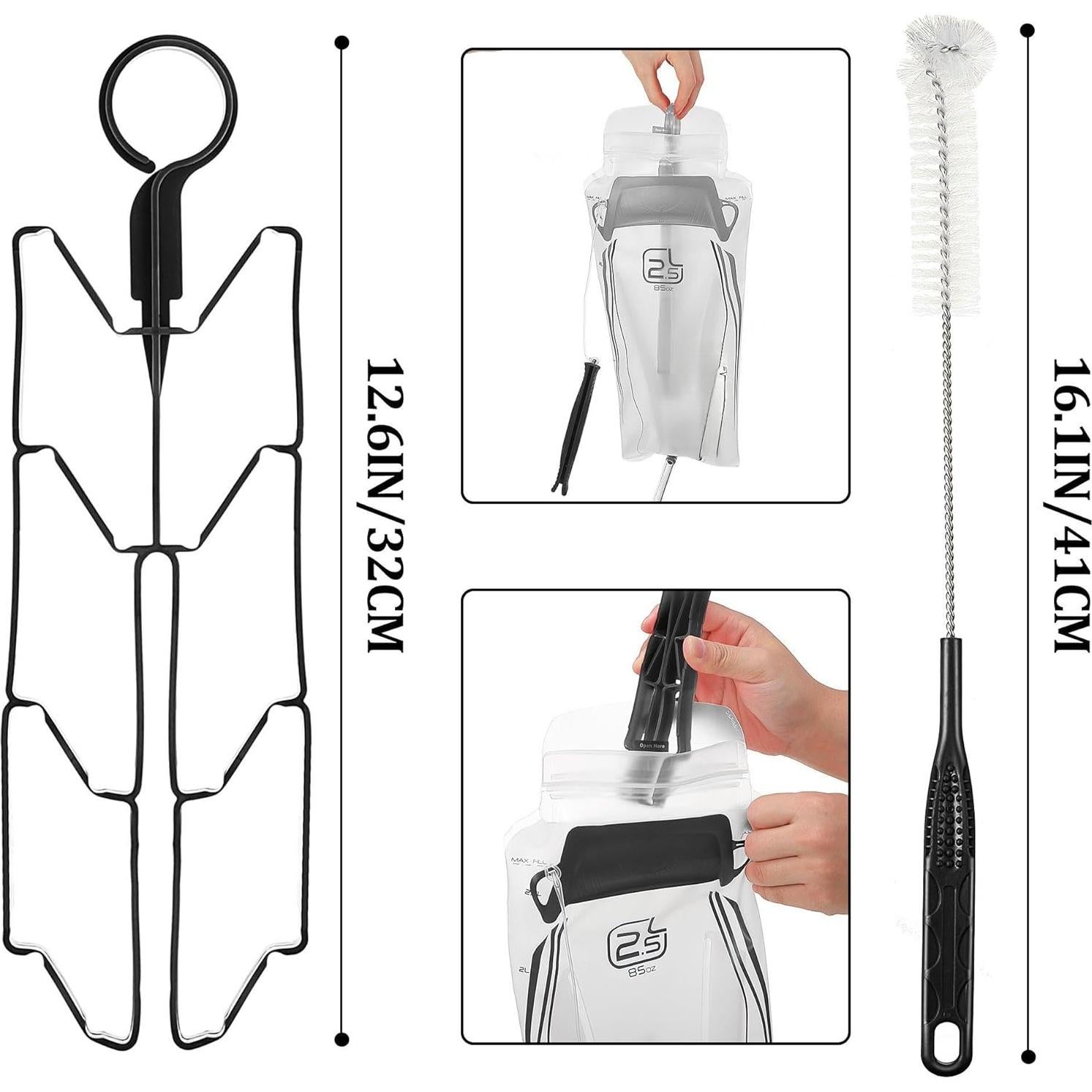 Kit de Limpieza 10 en 1 Feekoon para Bolsa de Hidratación